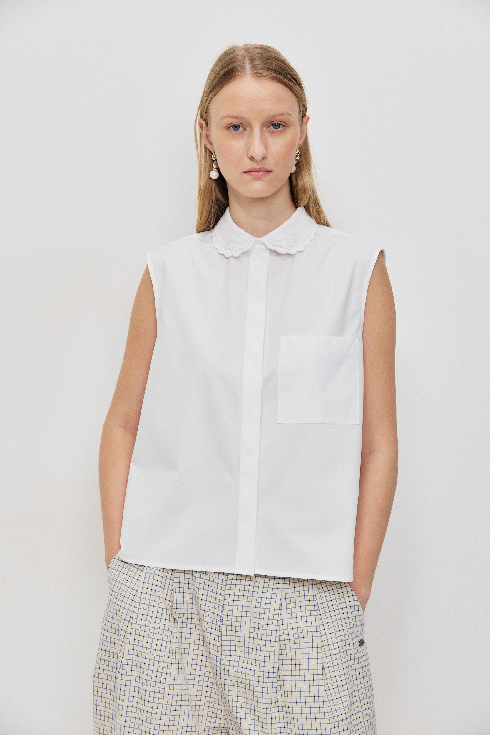 VINTAGE DOUBLE COLLAR SHIRT