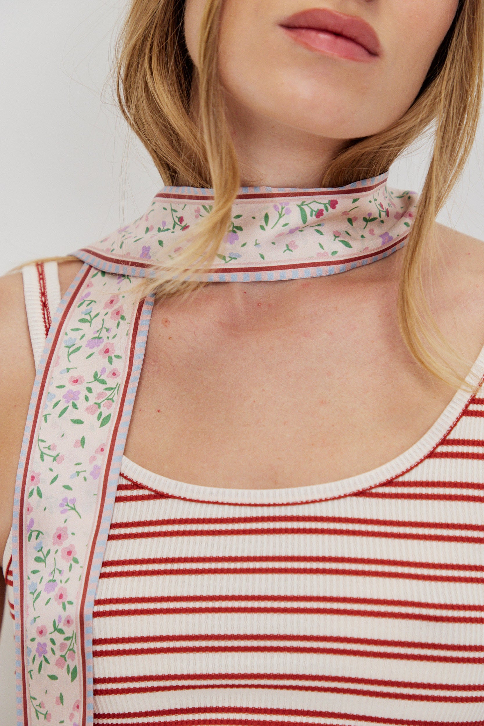 SILK TIE SCARF