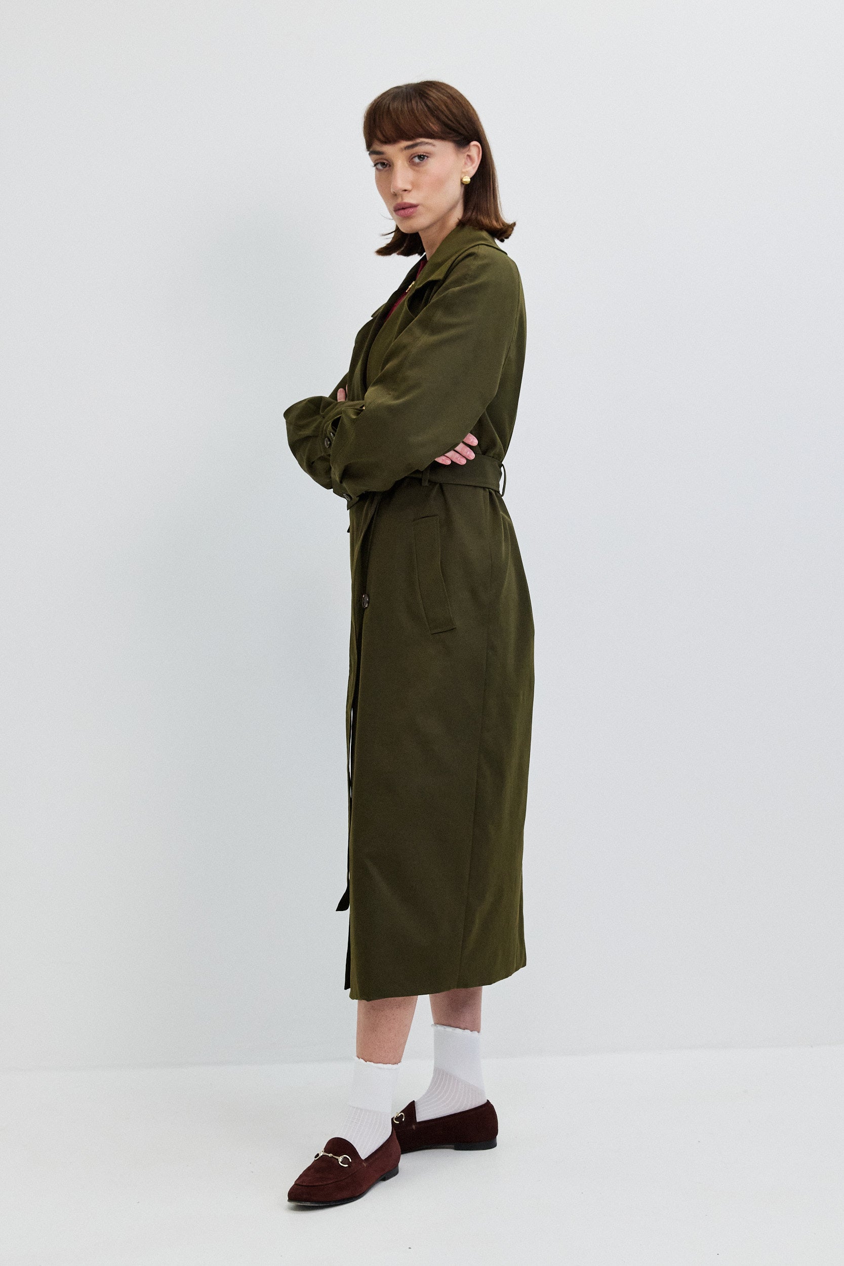 RAGLAN TRENCH COAT