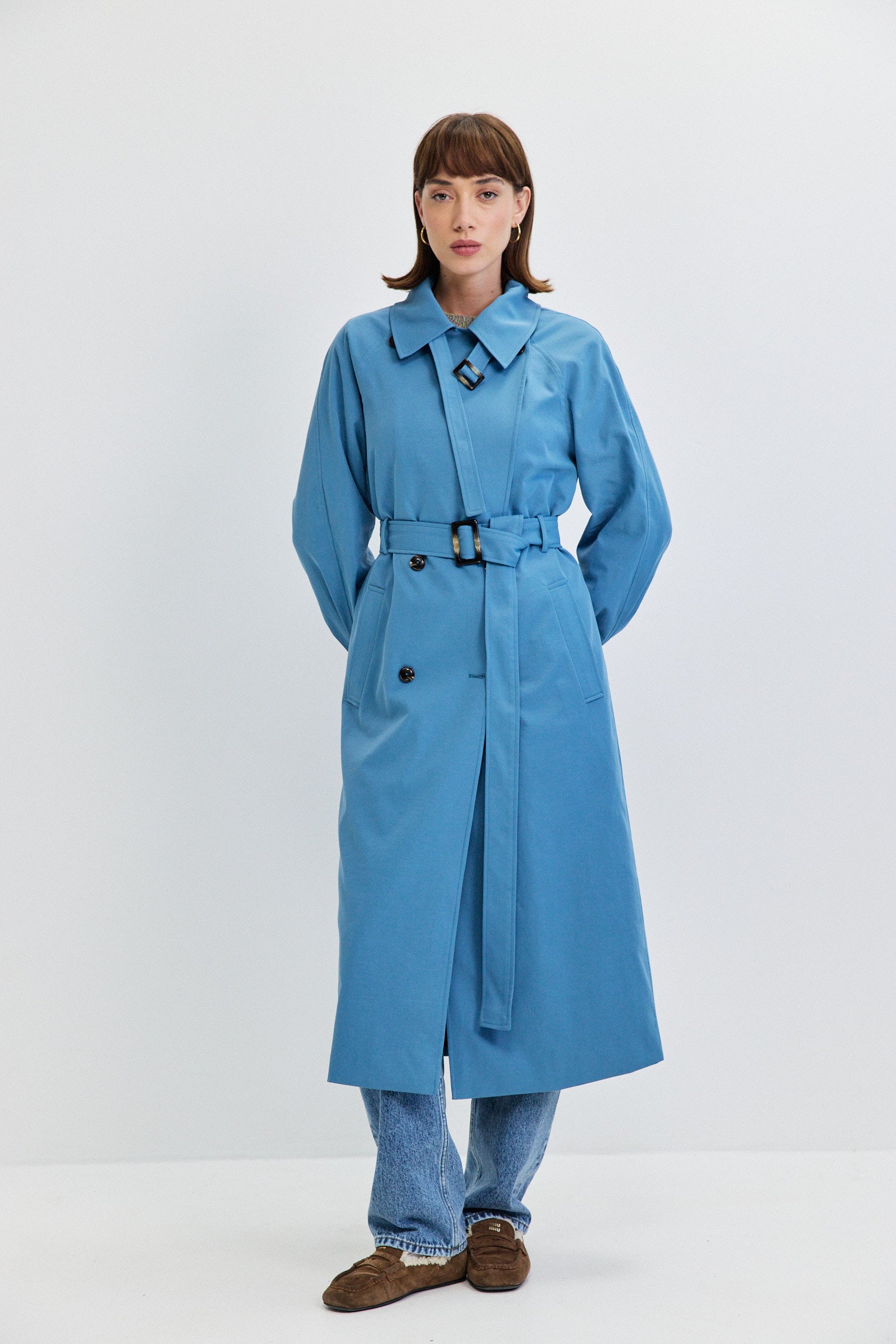RAGLAN TRENCH COAT