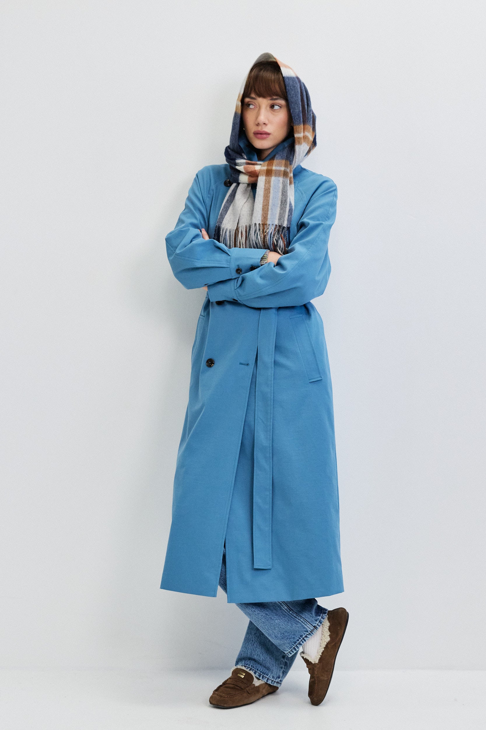 RAGLAN TRENCH COAT