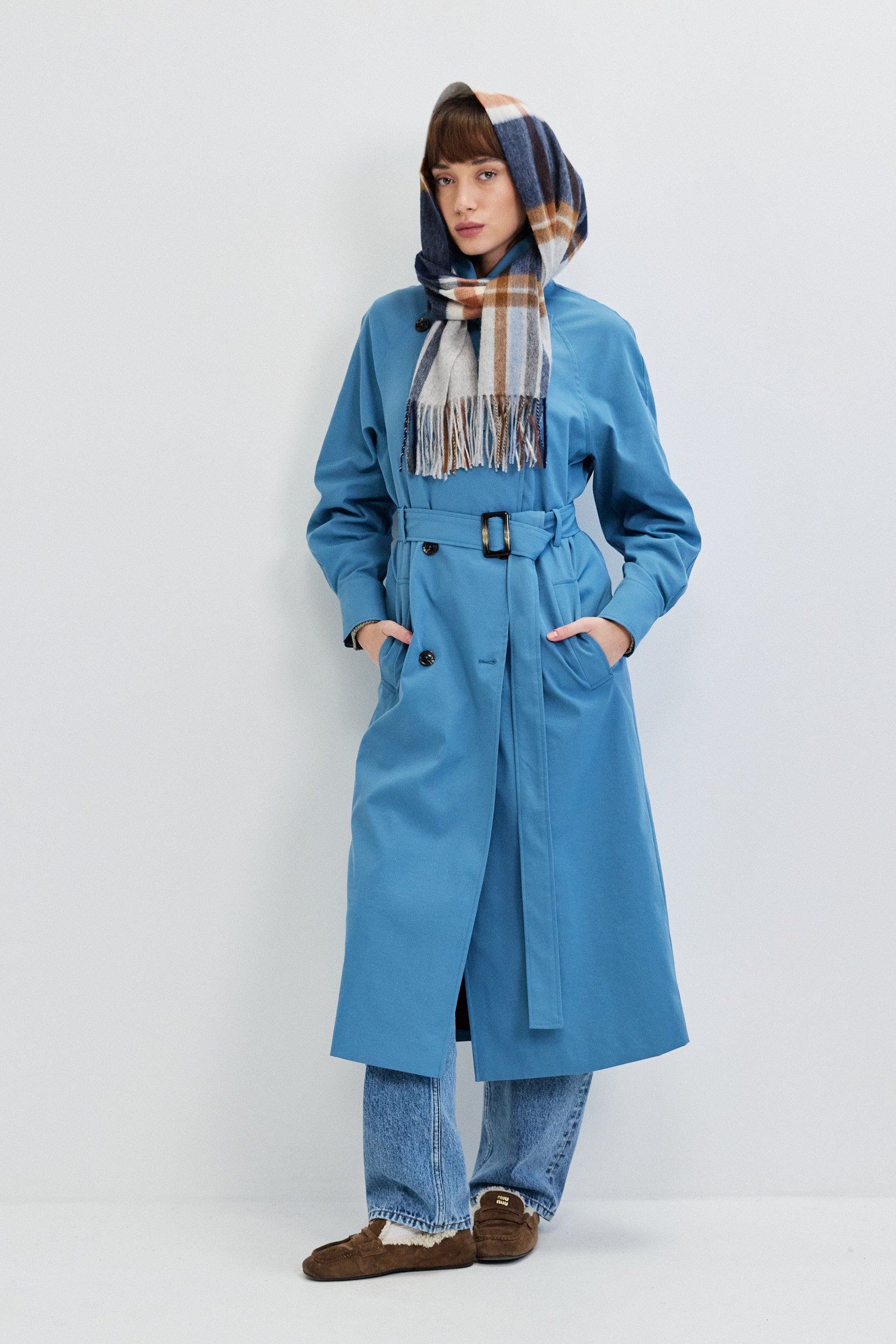 RAGLAN TRENCH COAT