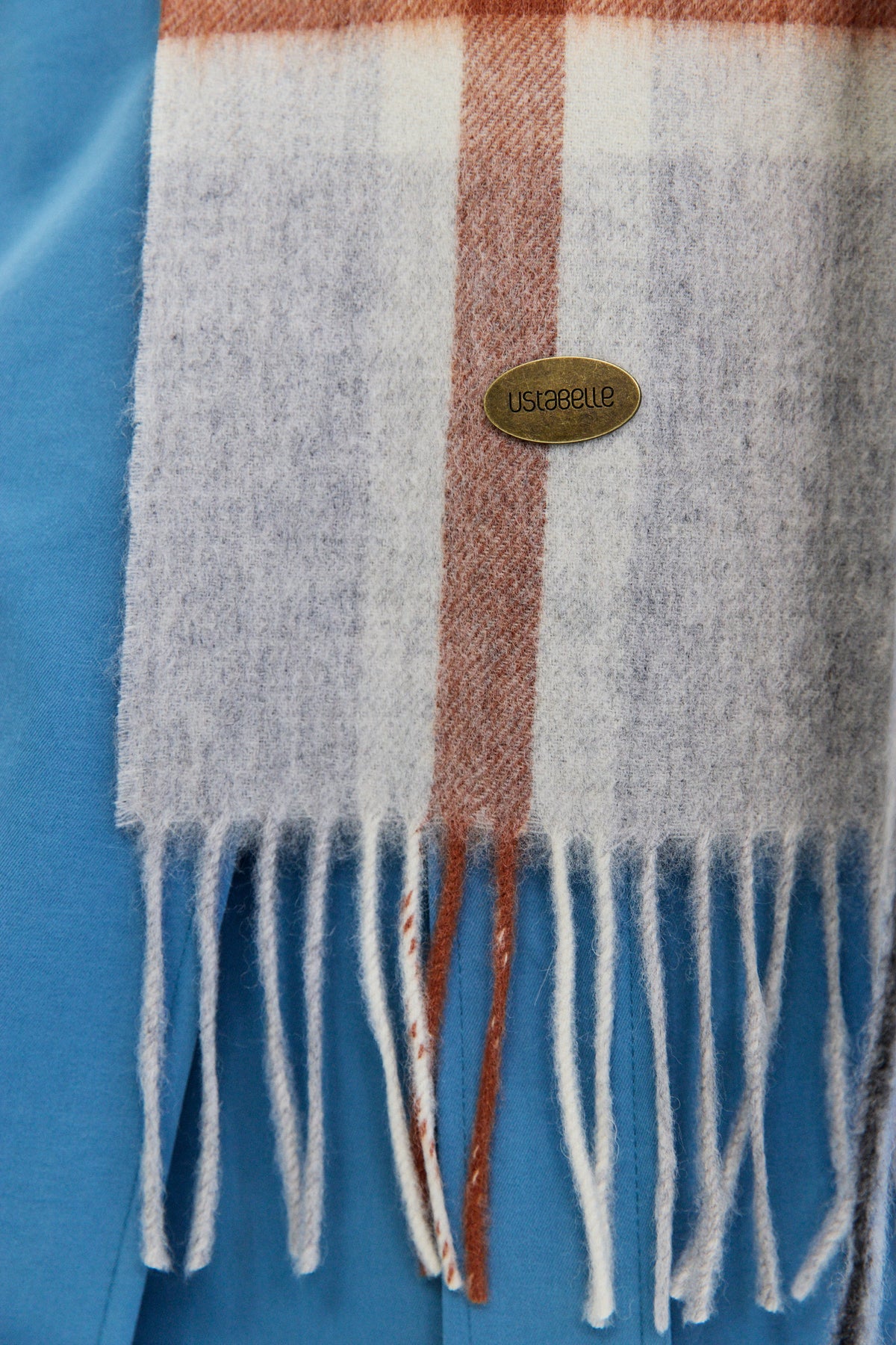 CHECKED SCARF