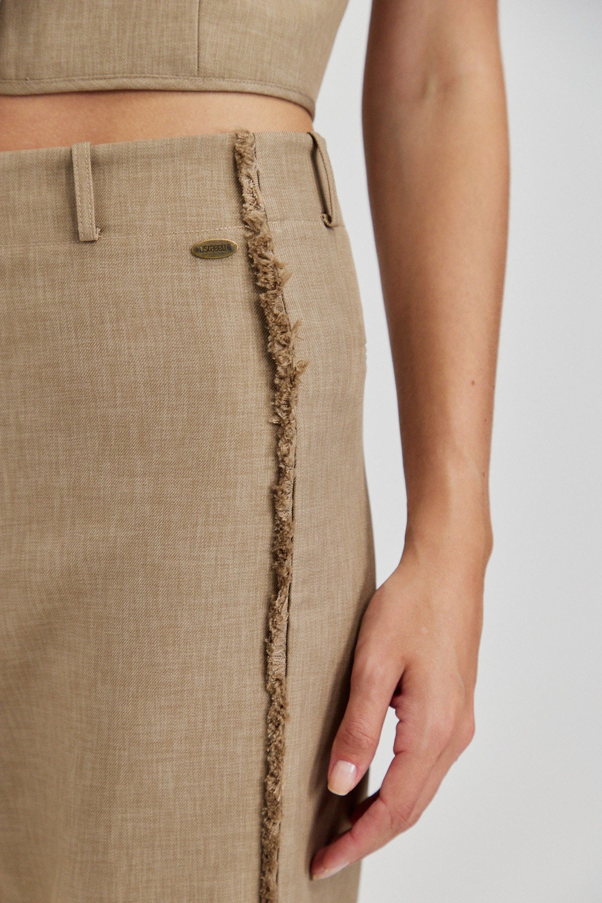 FRINGE DETAIL TROUSERS