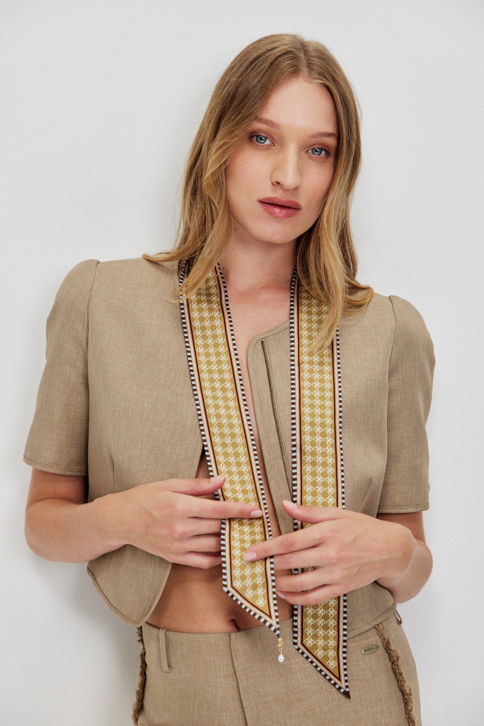 SILK TIE SCARF
