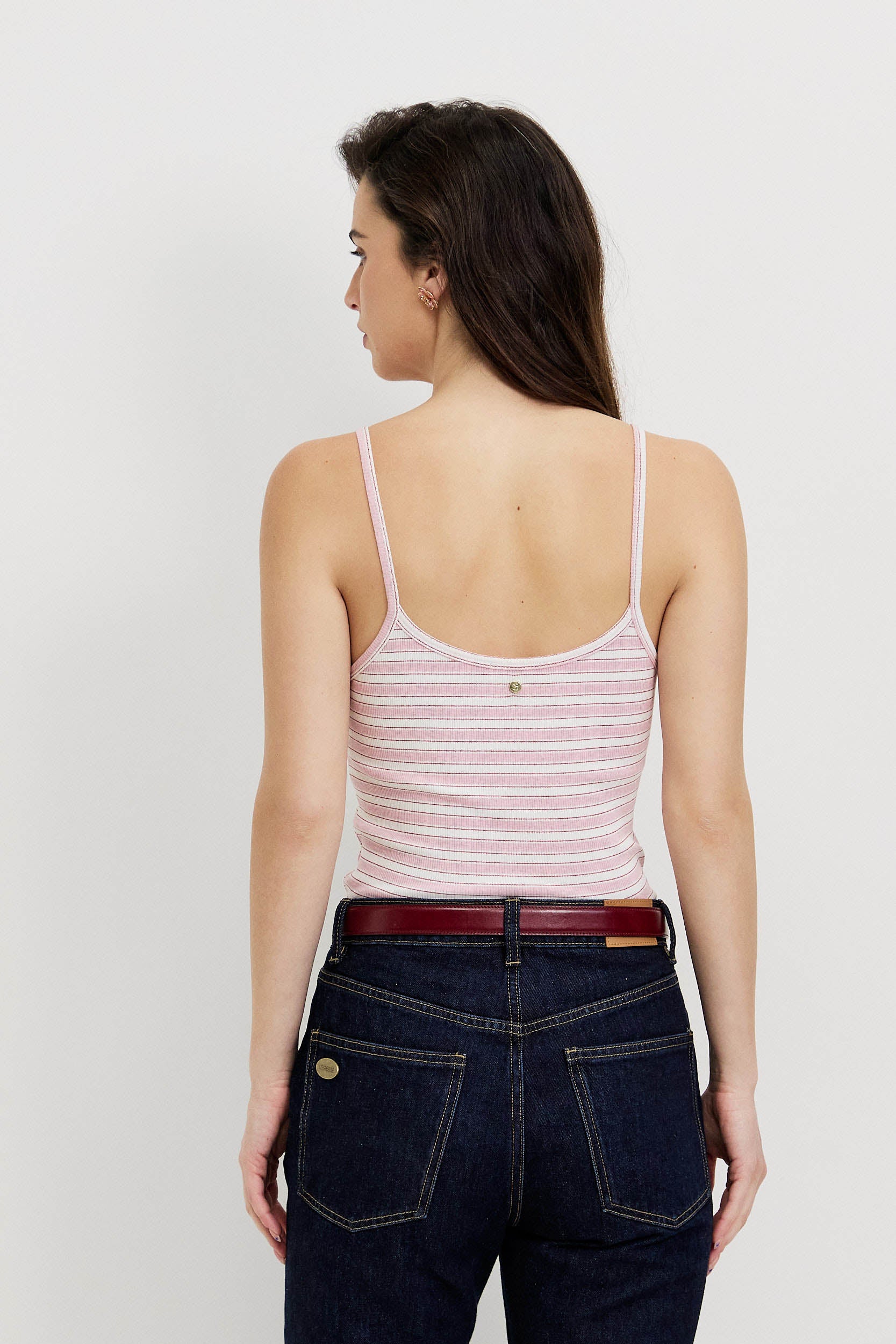 STRIPE TANK TOP WITH BOW