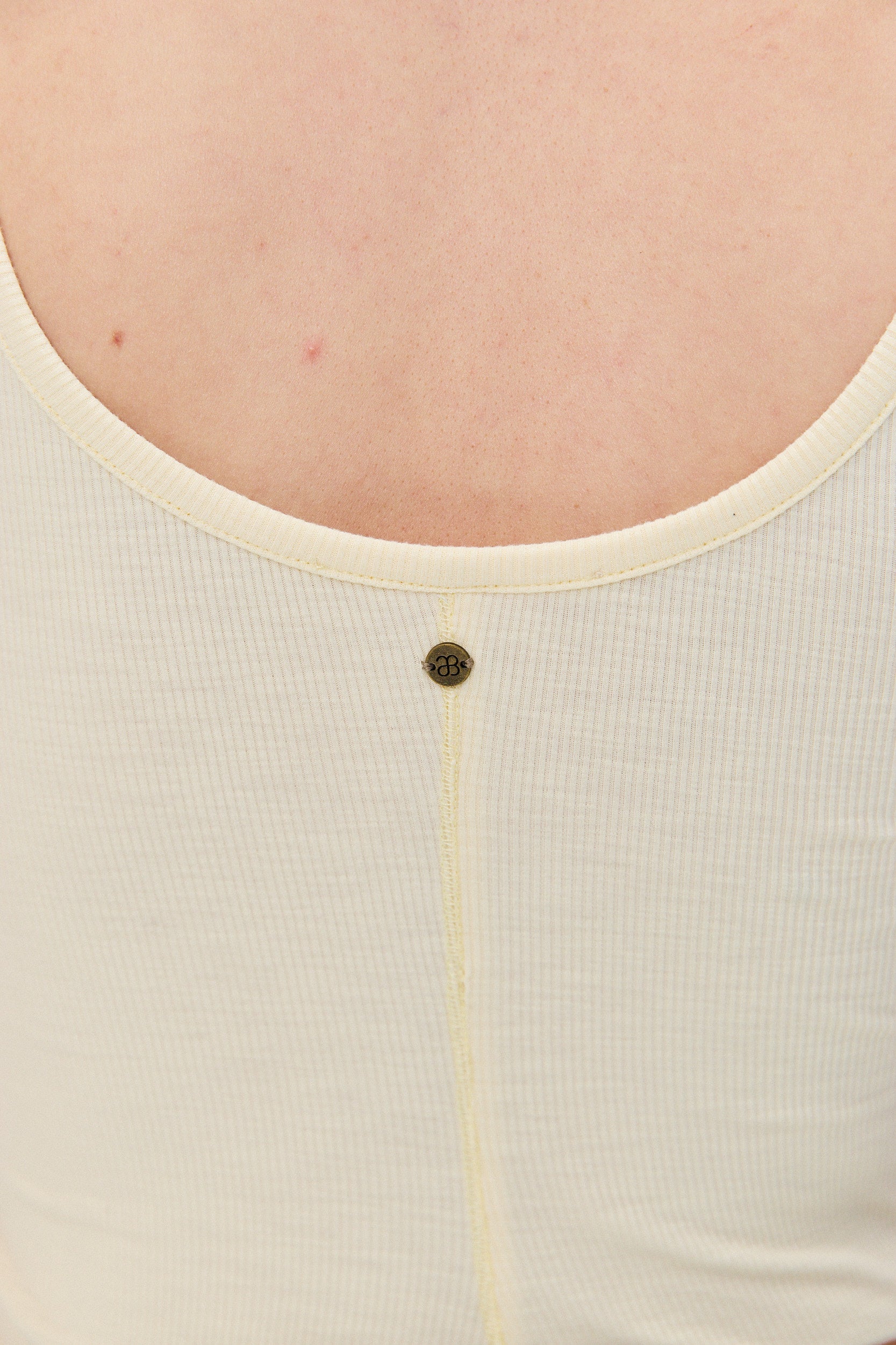 COTTON VISCOSE TANK TOP