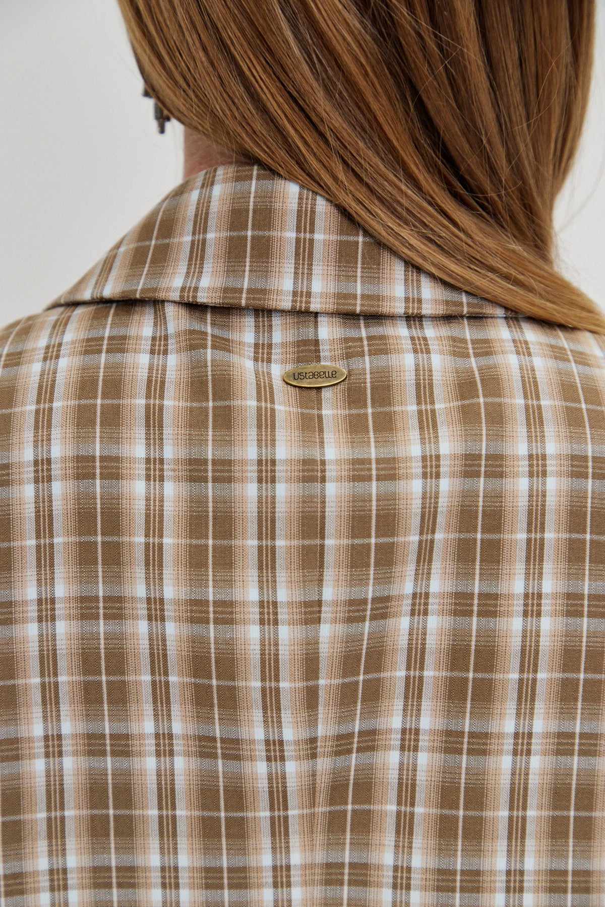 BUTTONED TAILORED MINI DRESS