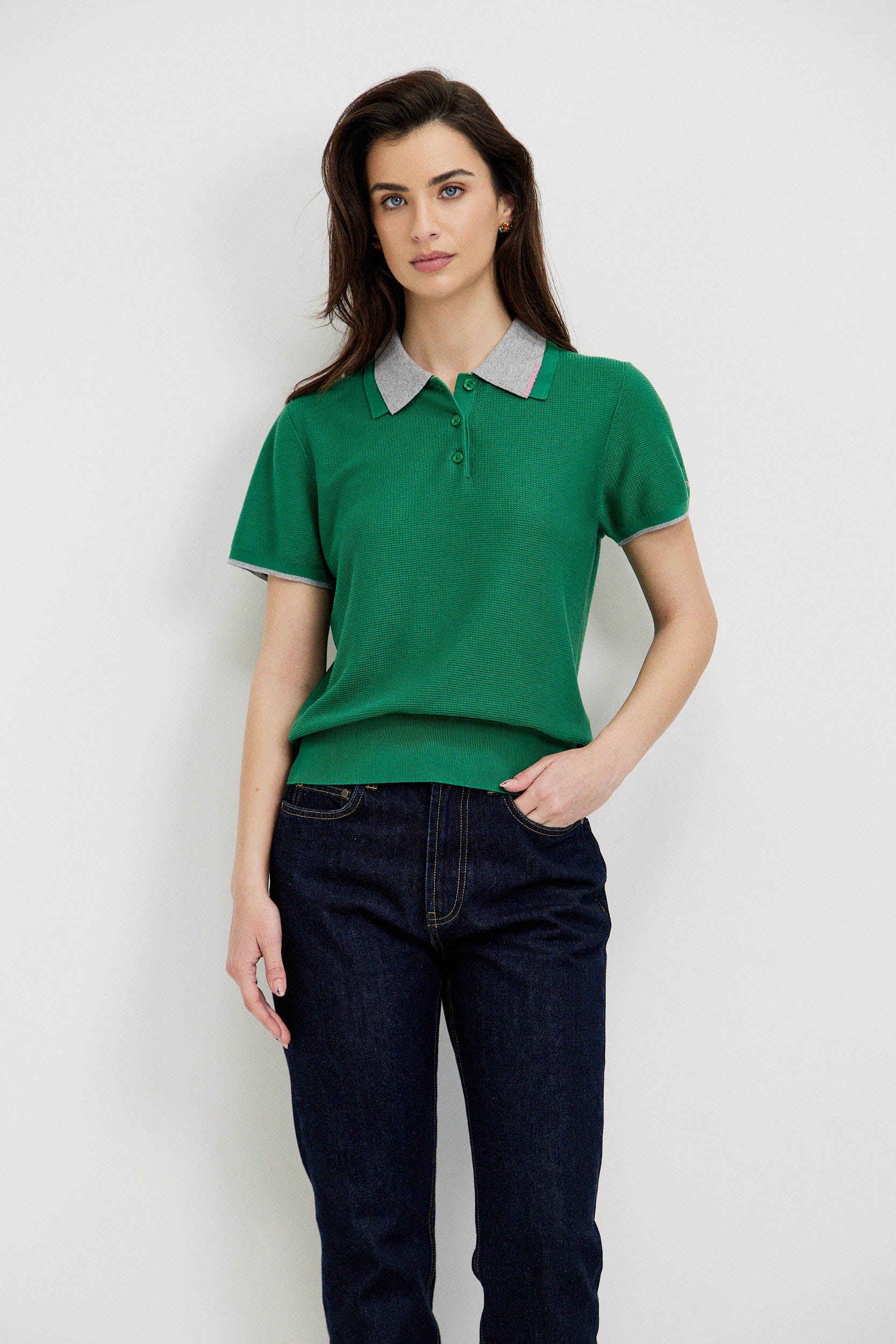 DOUBLE COLLAR POLO
