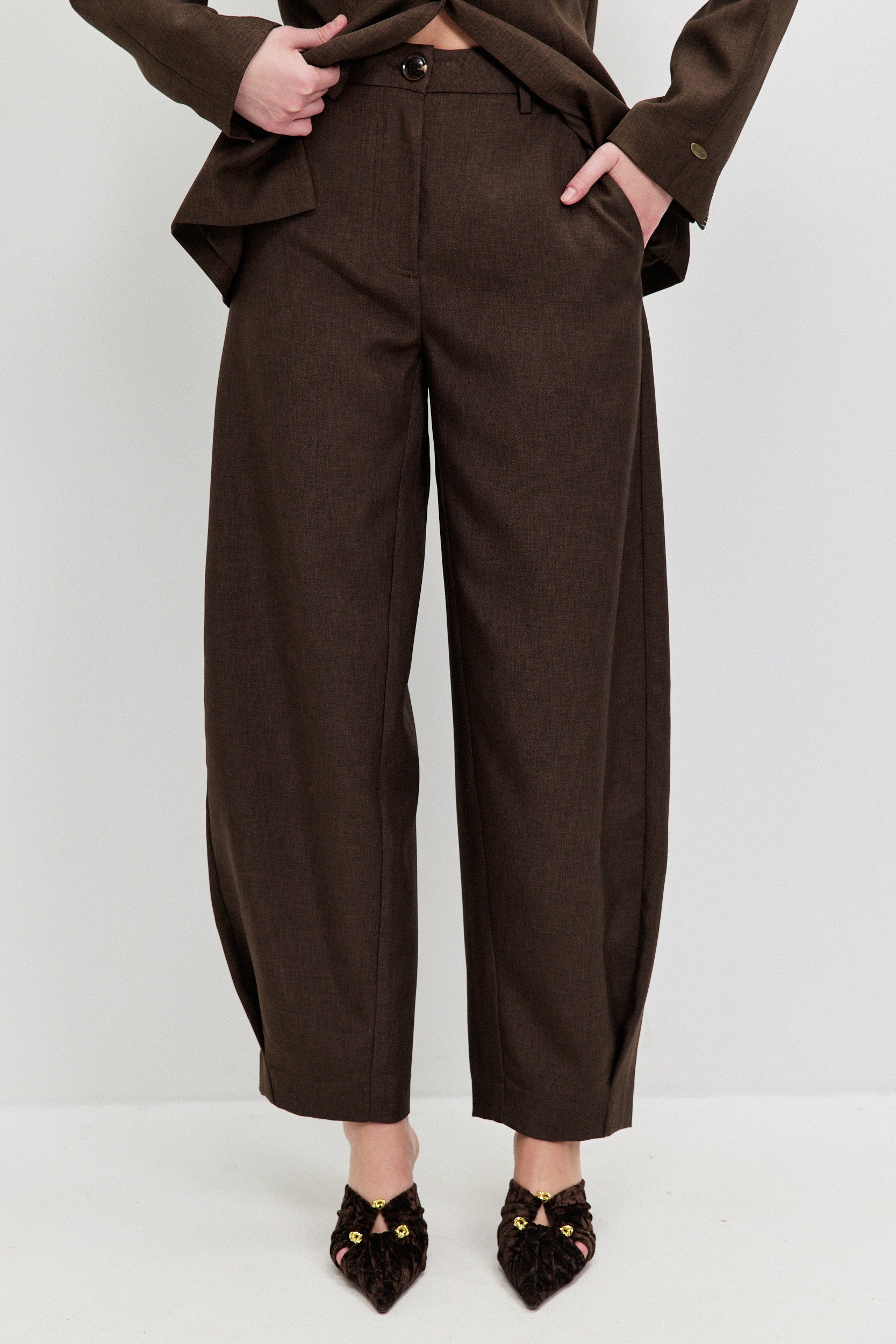 BALLOON TAILORED PANTS