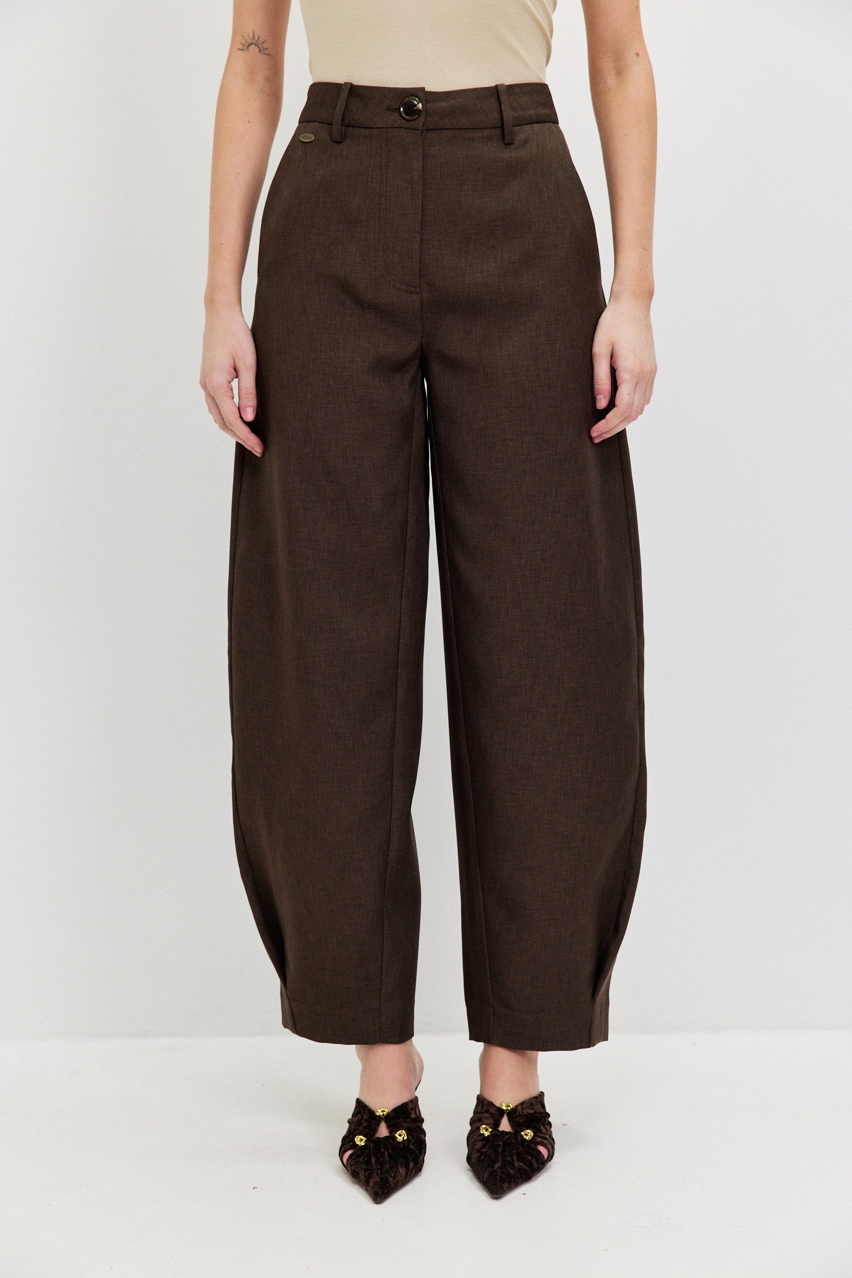 BALLOON TAILORED PANTS