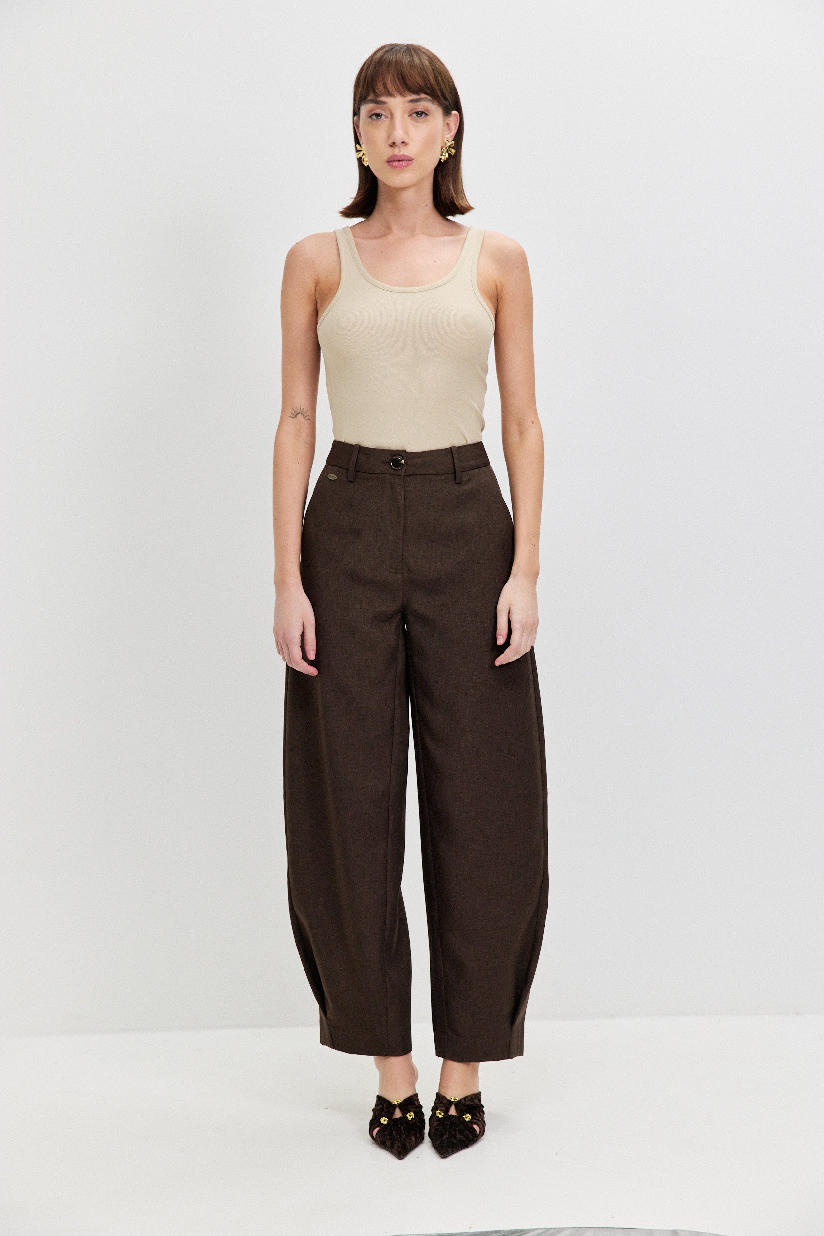 BALLOON TAILORED PANTS