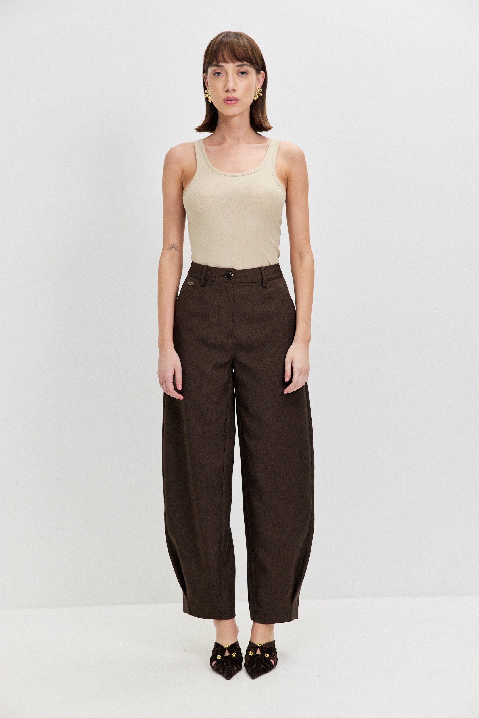 BALLOON TAILORED PANTS