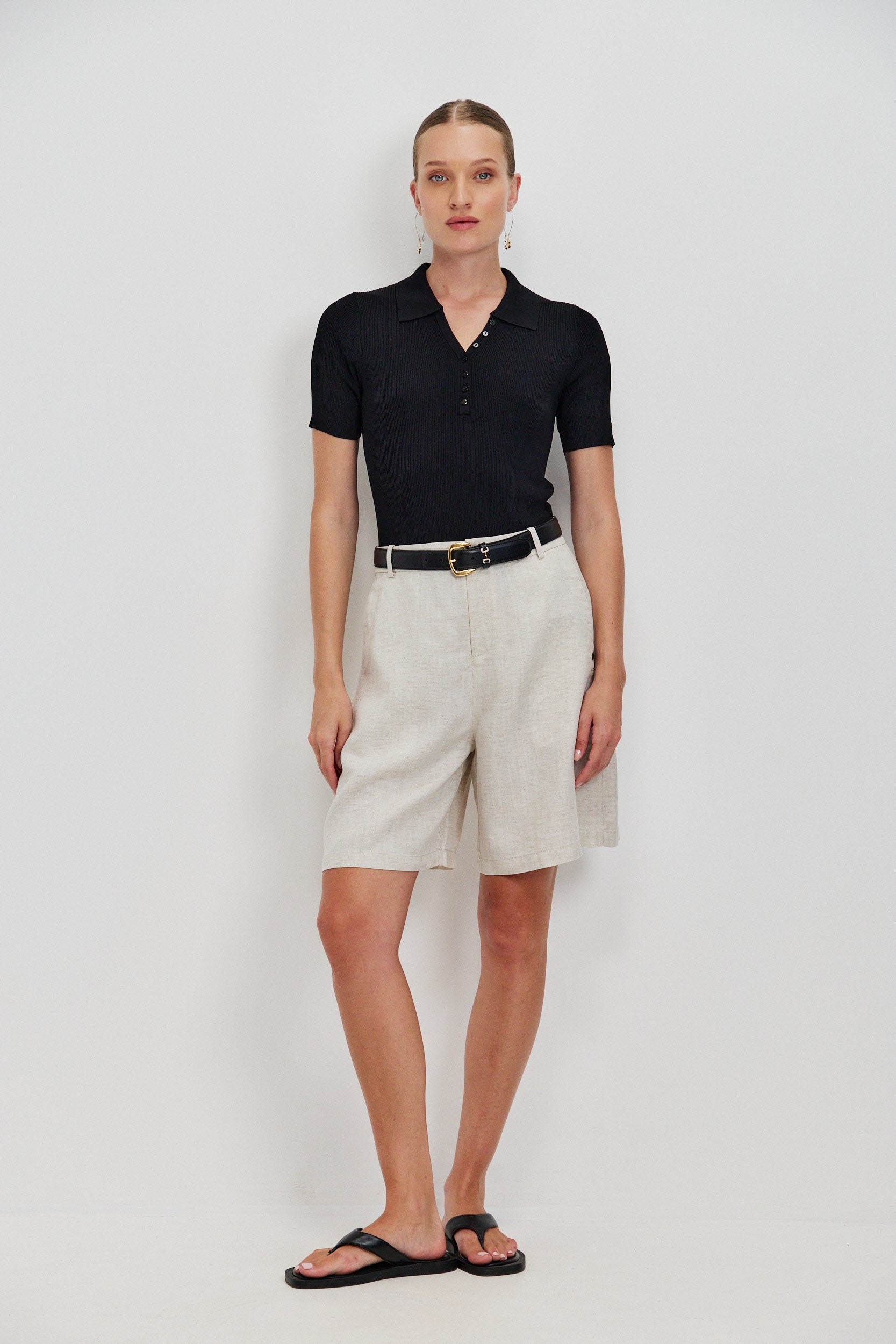 VISCOSE SLIM POLO