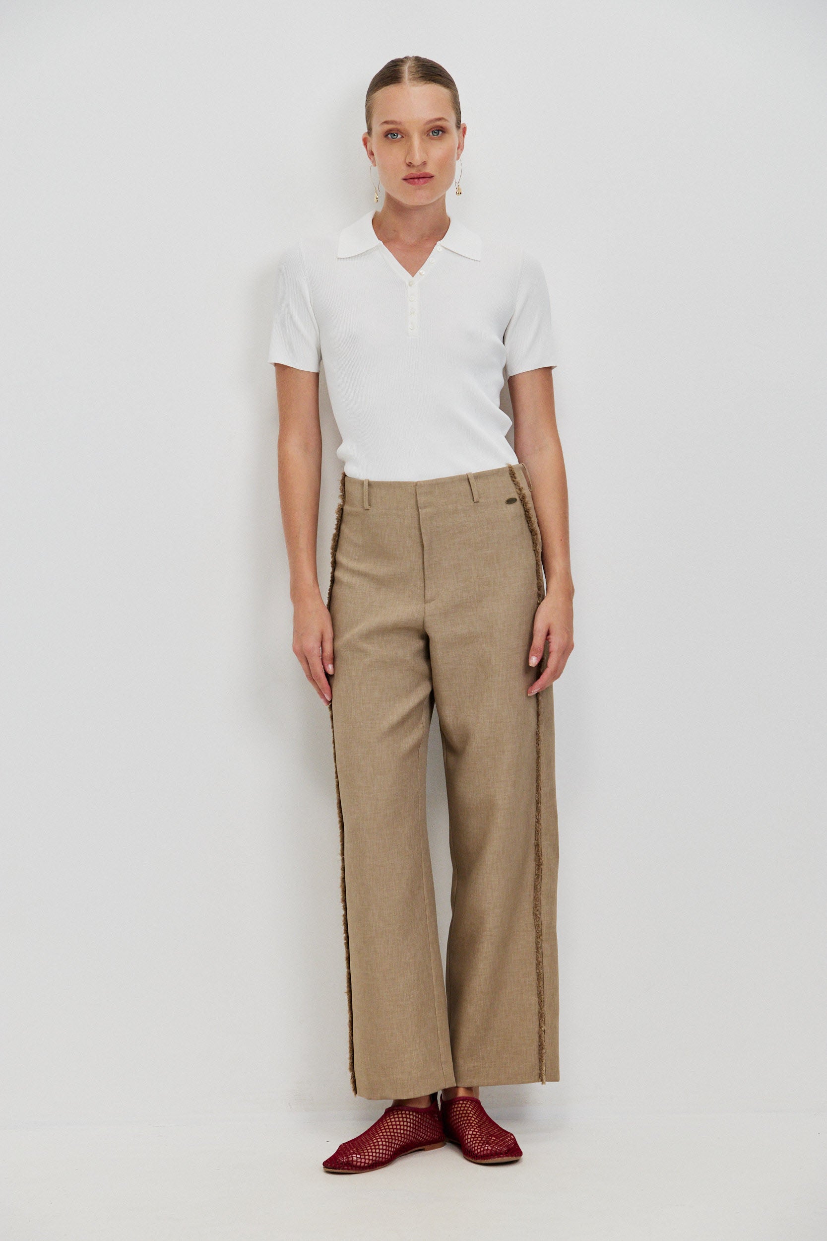 VISCOSE SLIM POLO