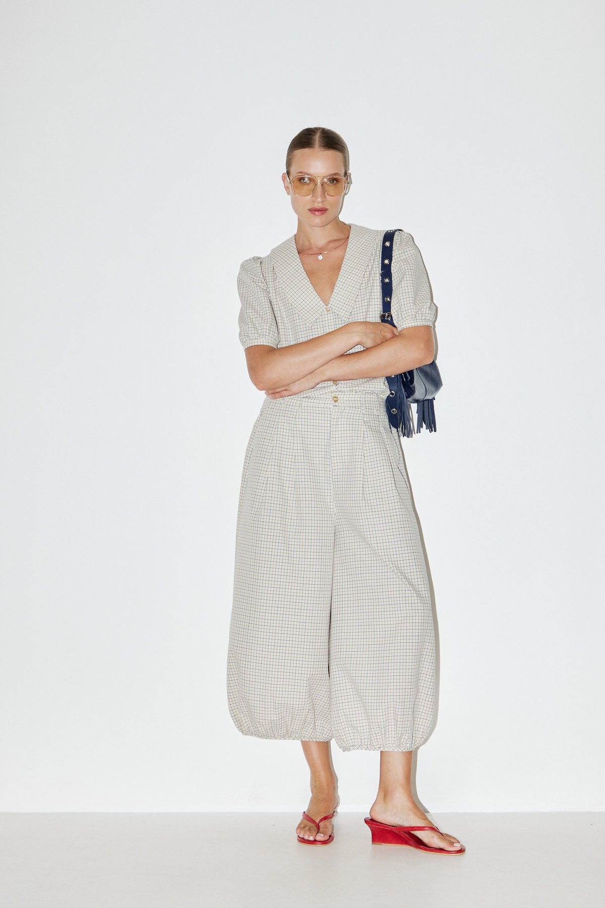 JAPANESE POPLIN TROUSERS