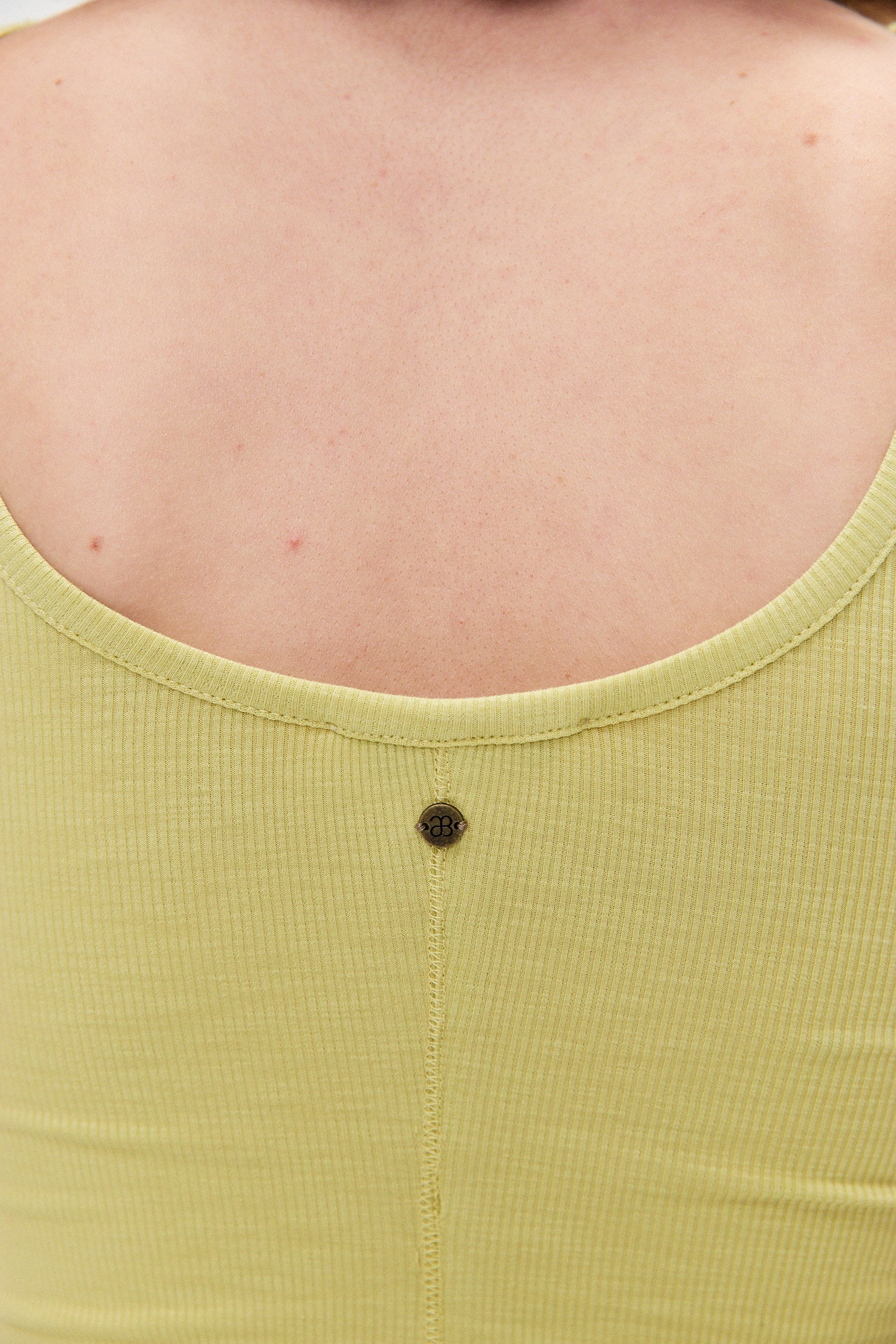 COTTON VISCOSE TANK TOP