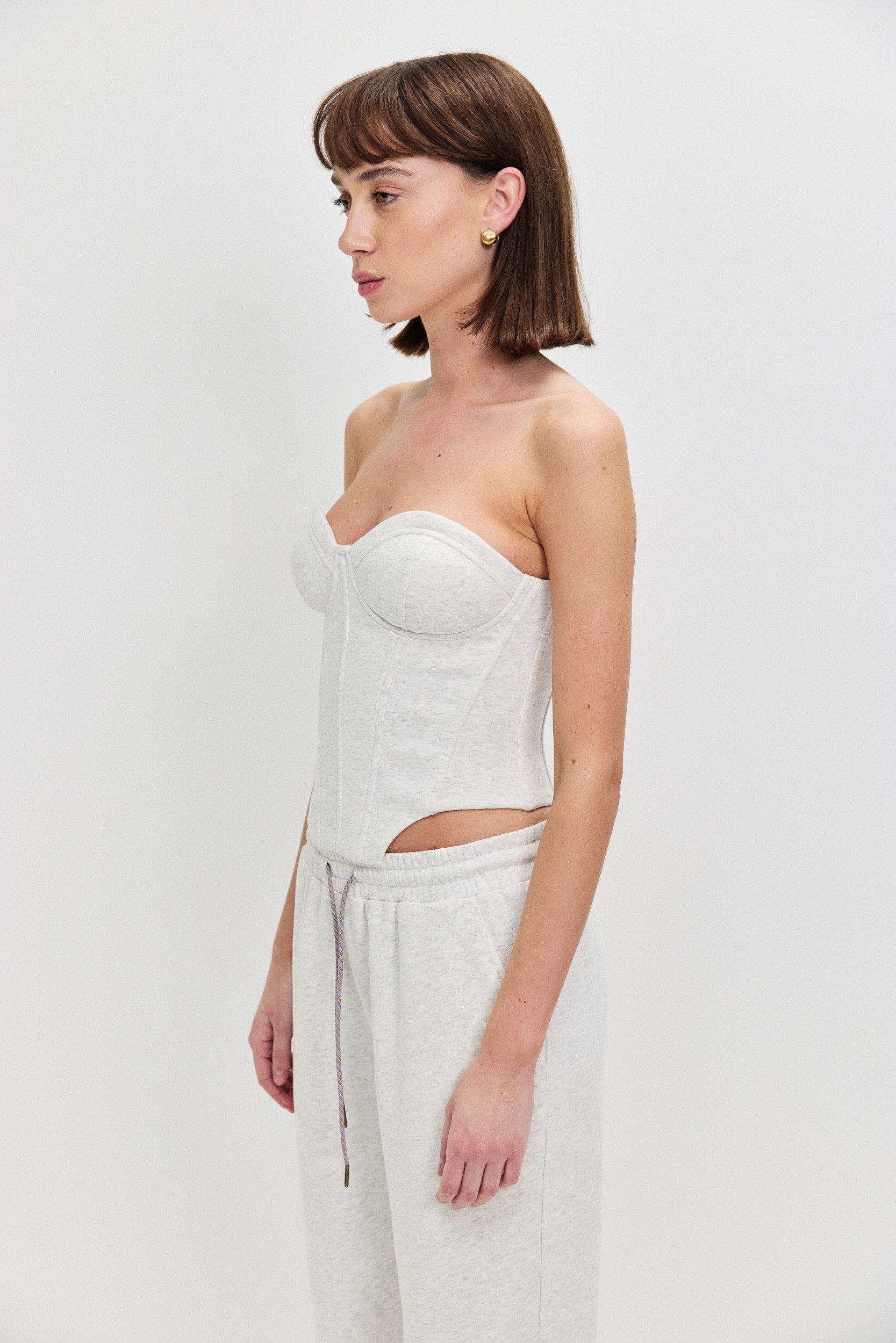 FRENCH TERRY CORSET
