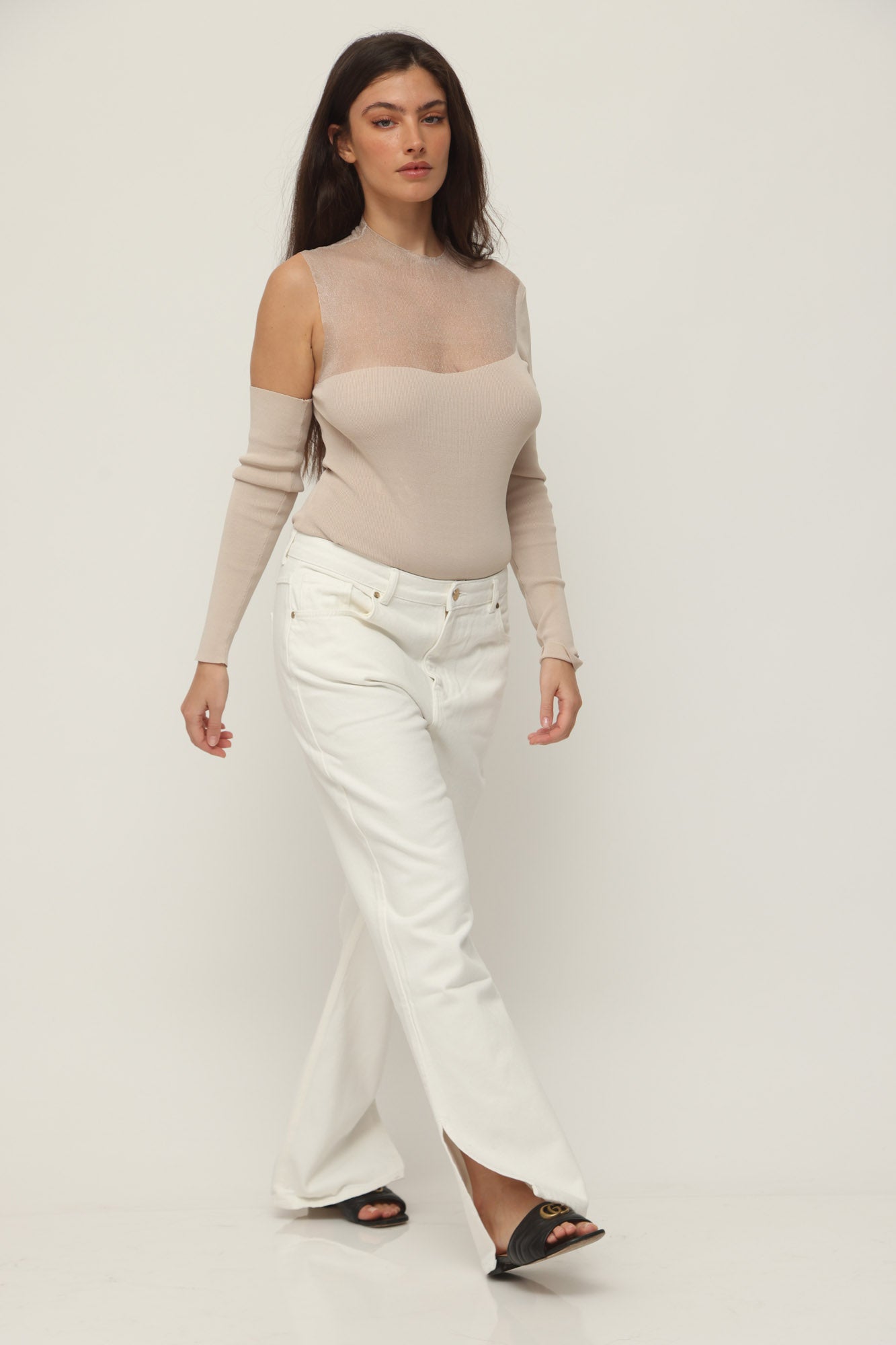 ONE SHOULDER BODYSUIT