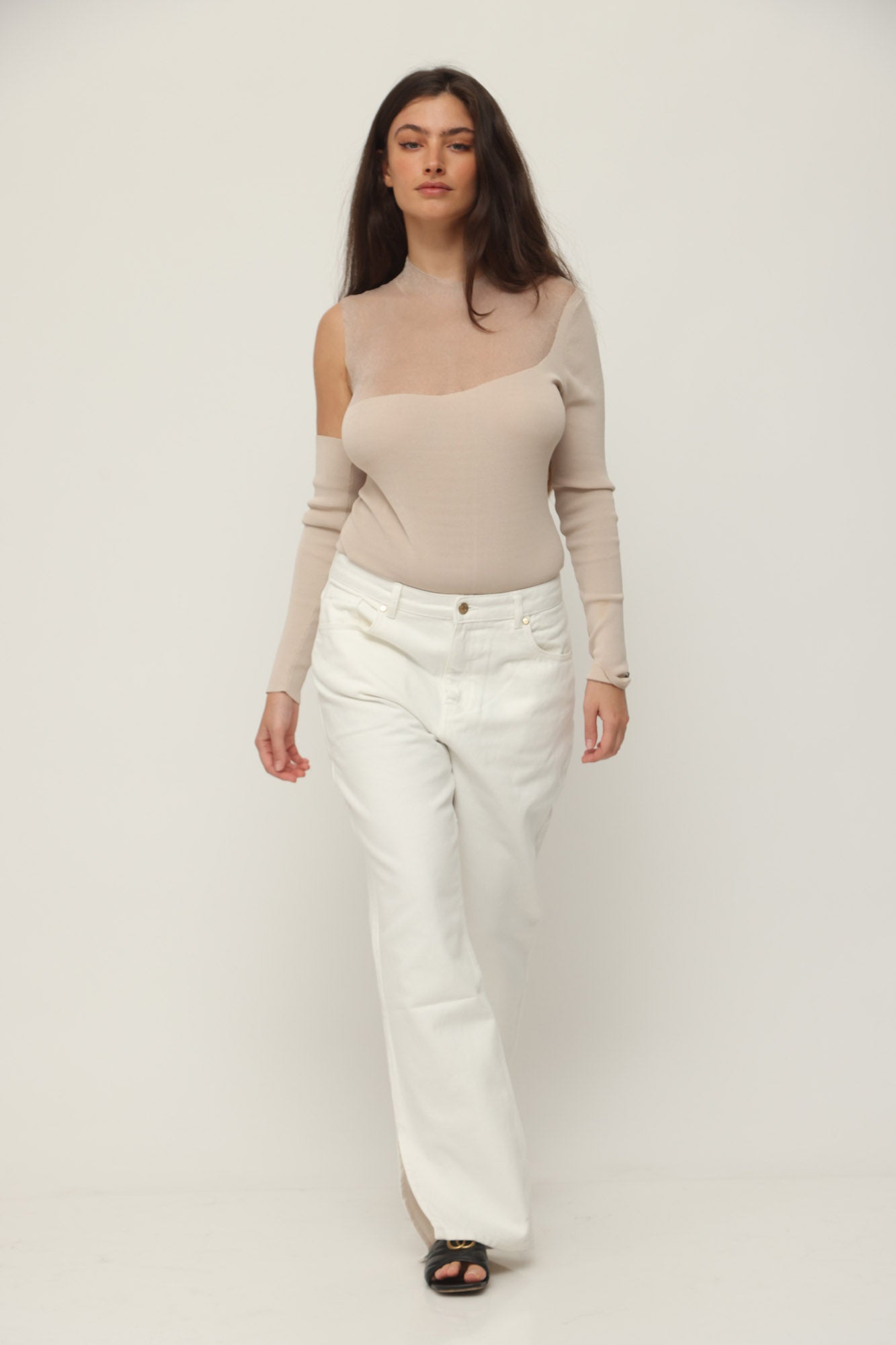 ONE SHOULDER BODYSUIT