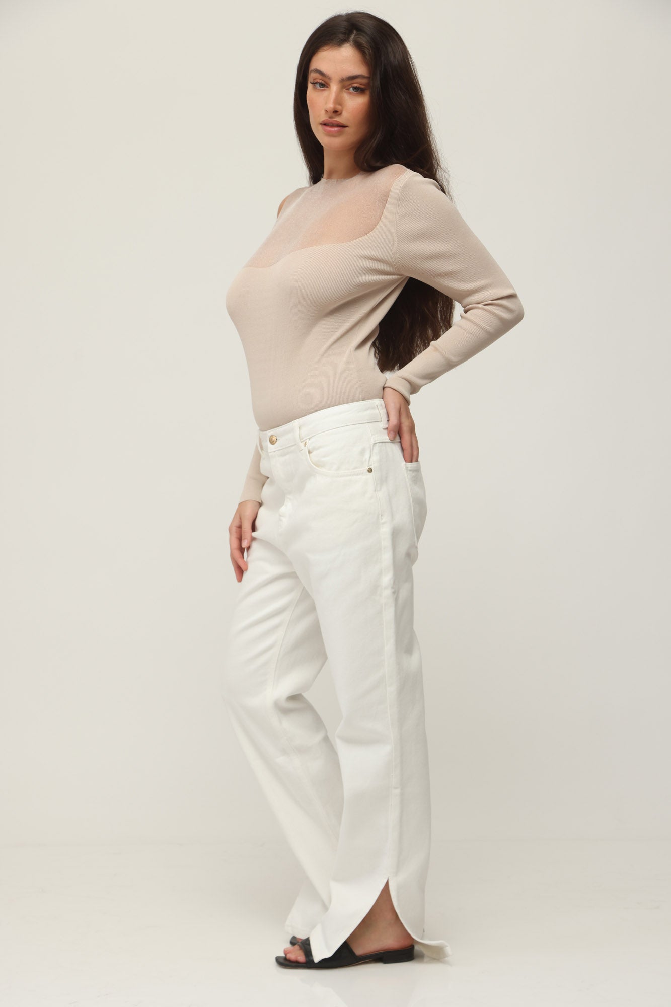 ONE SHOULDER BODYSUIT