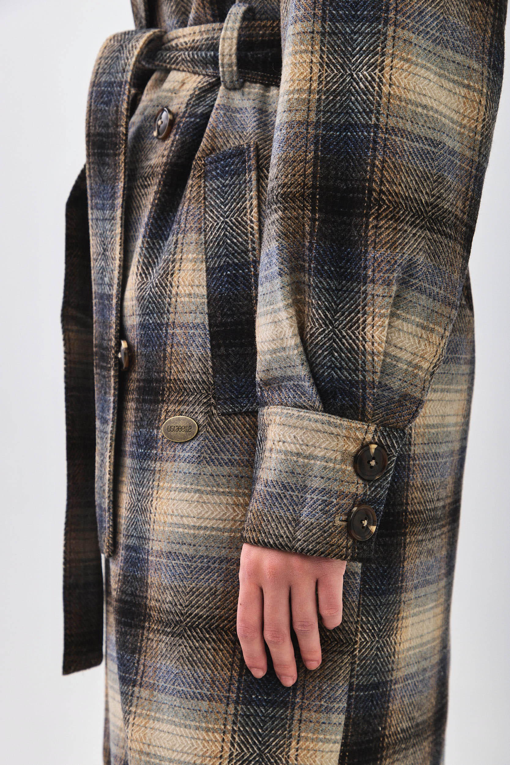 PLAID COAT