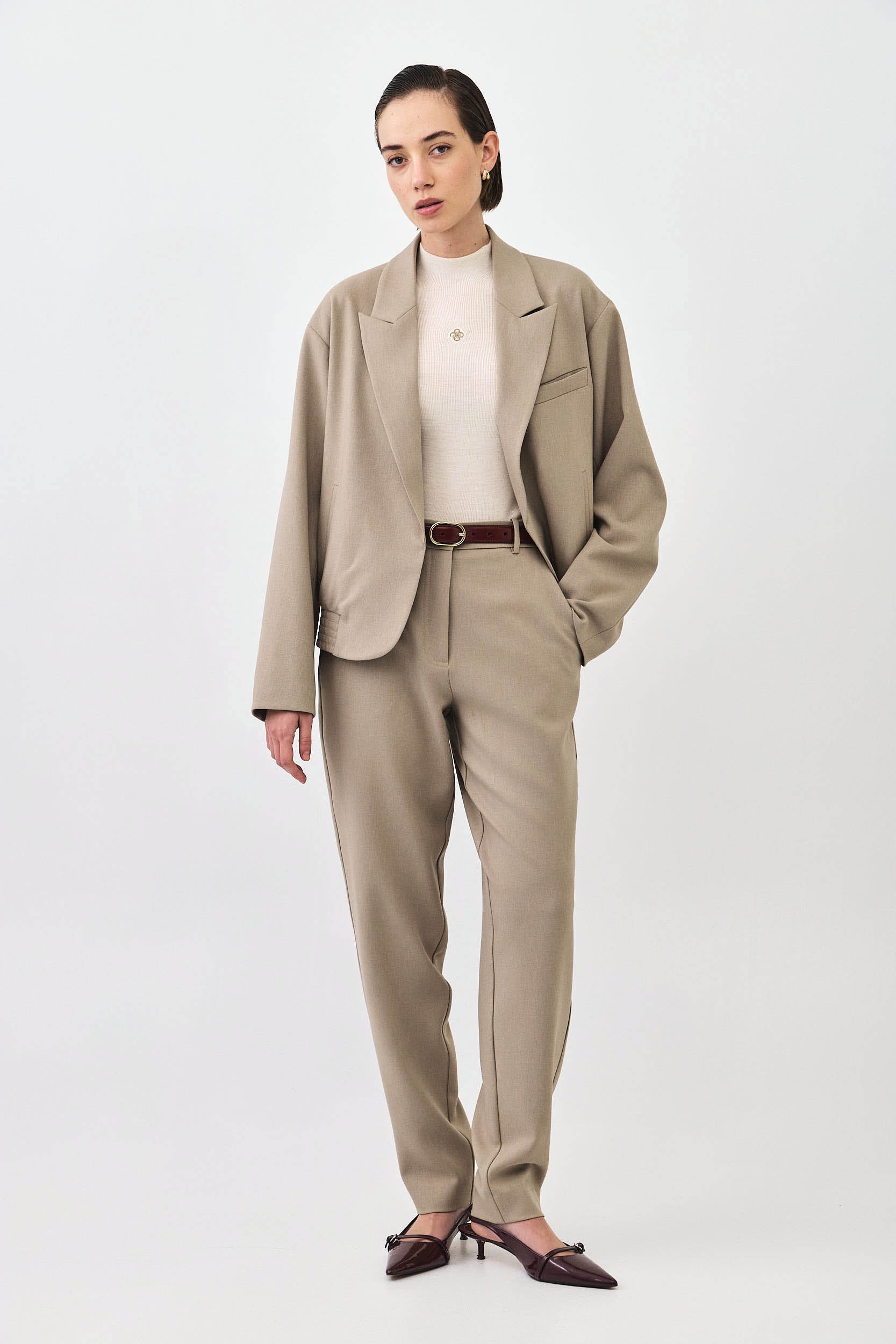 Jessi Trousers Natural