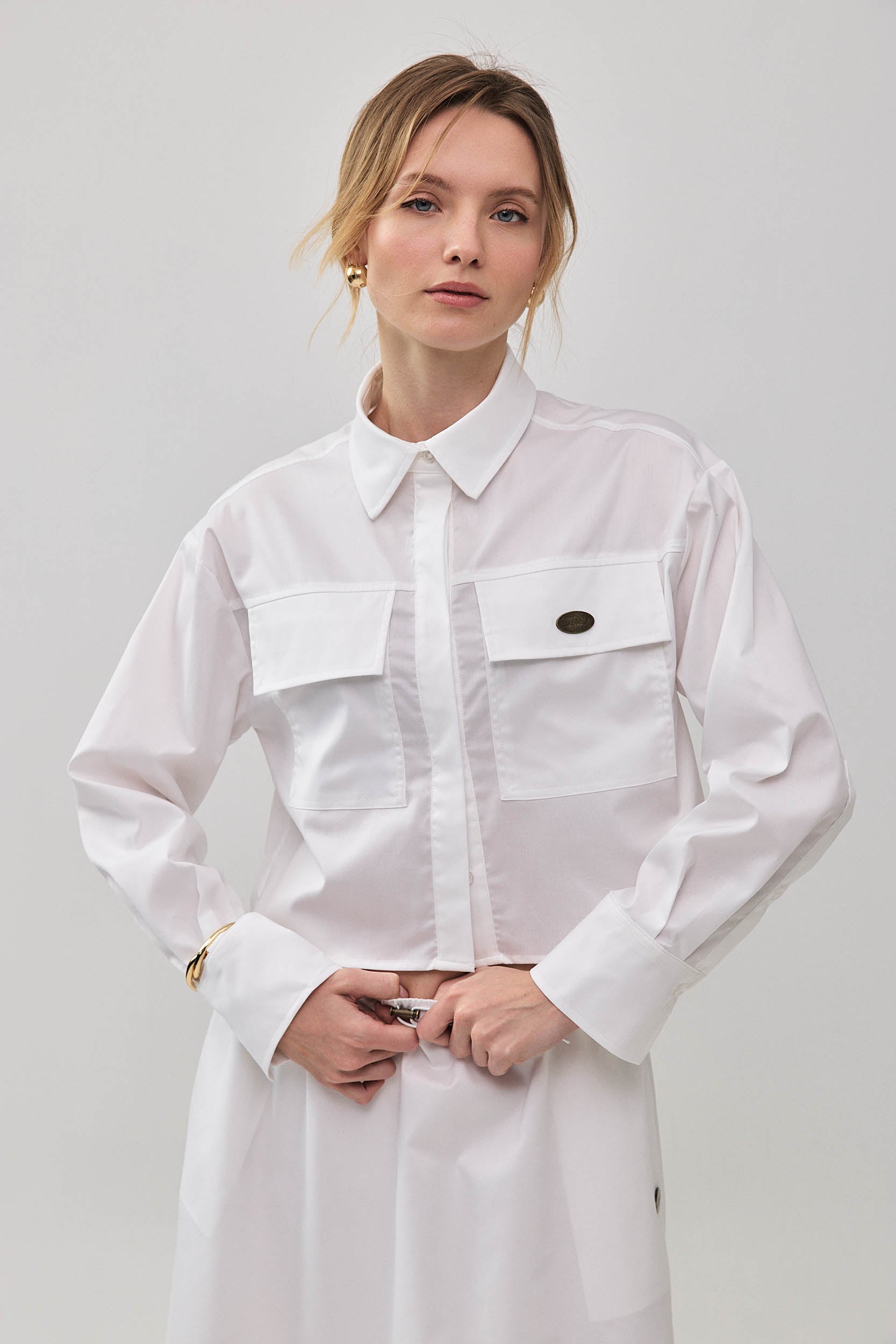 ROBERTA BUTTON SHIRT