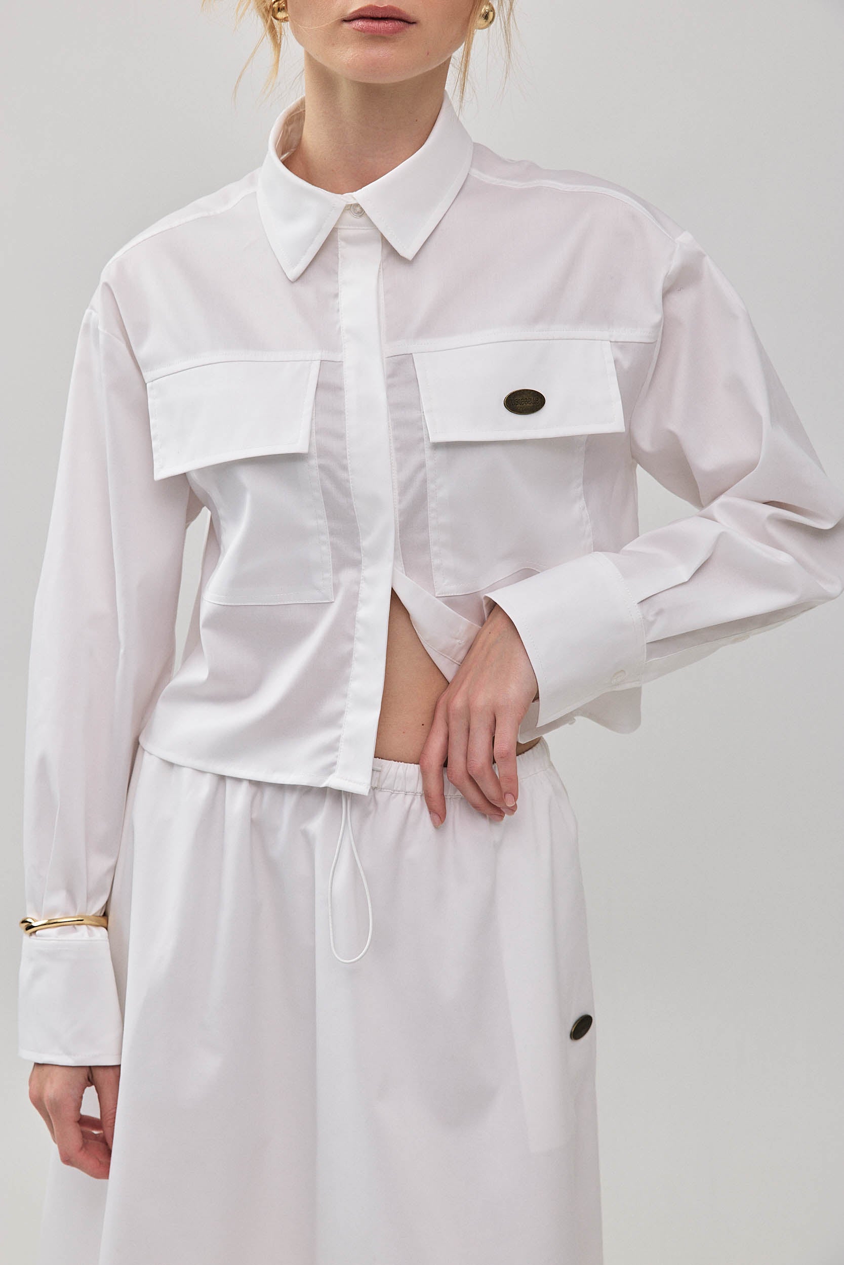 ROBERTA BUTTON SHIRT