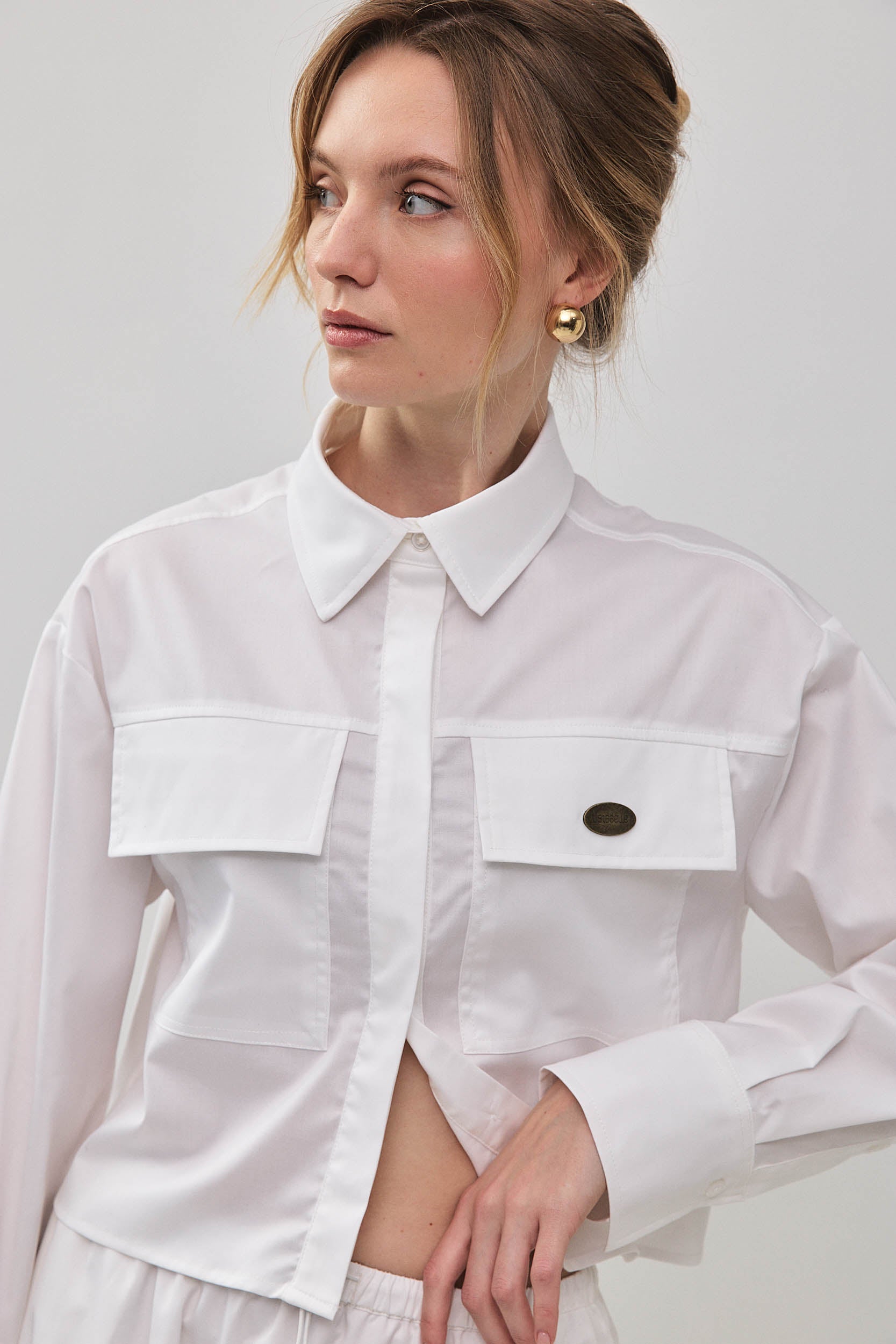 ROBERTA BUTTON SHIRT