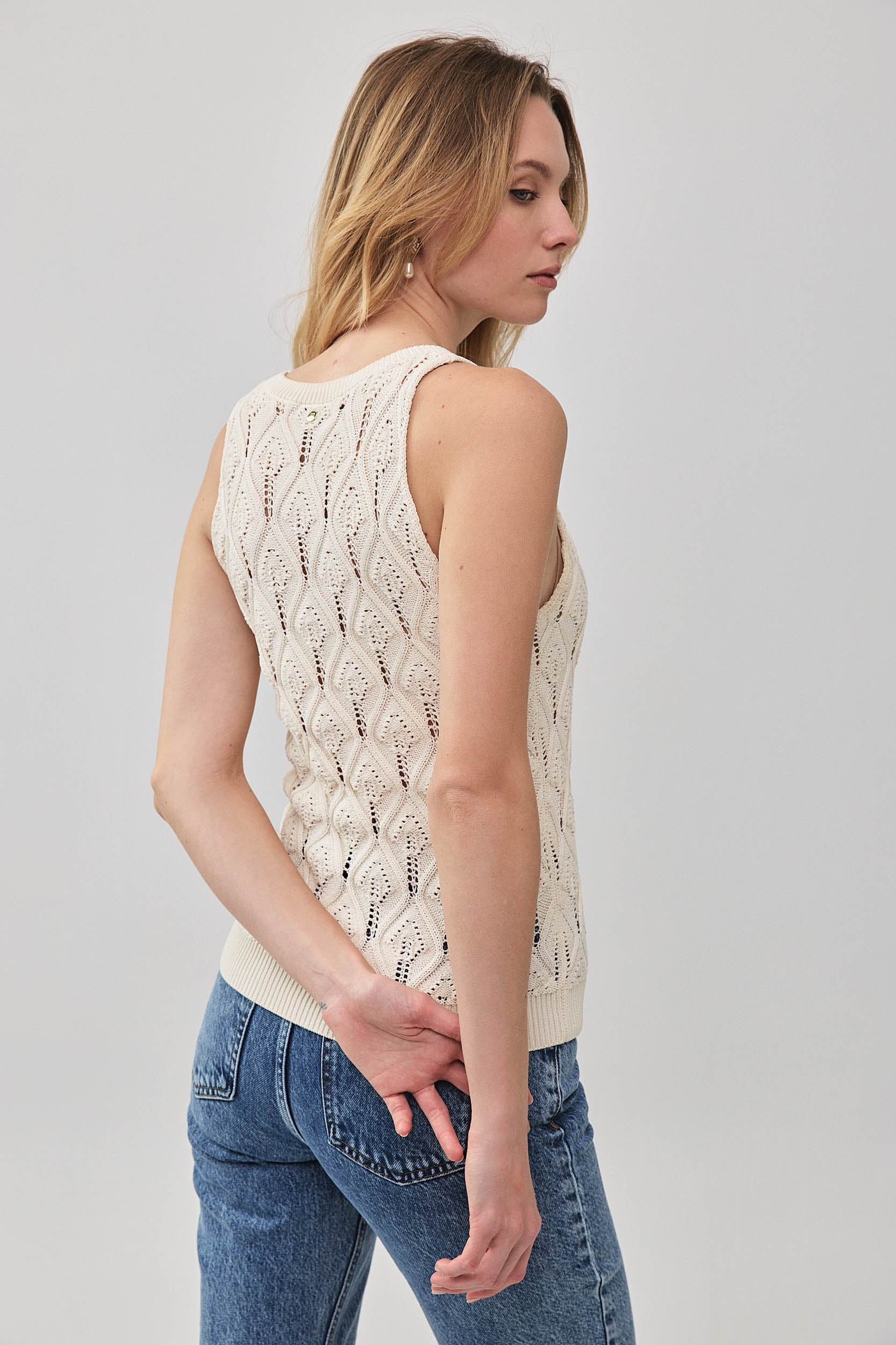 CROCHETED TANK TOP