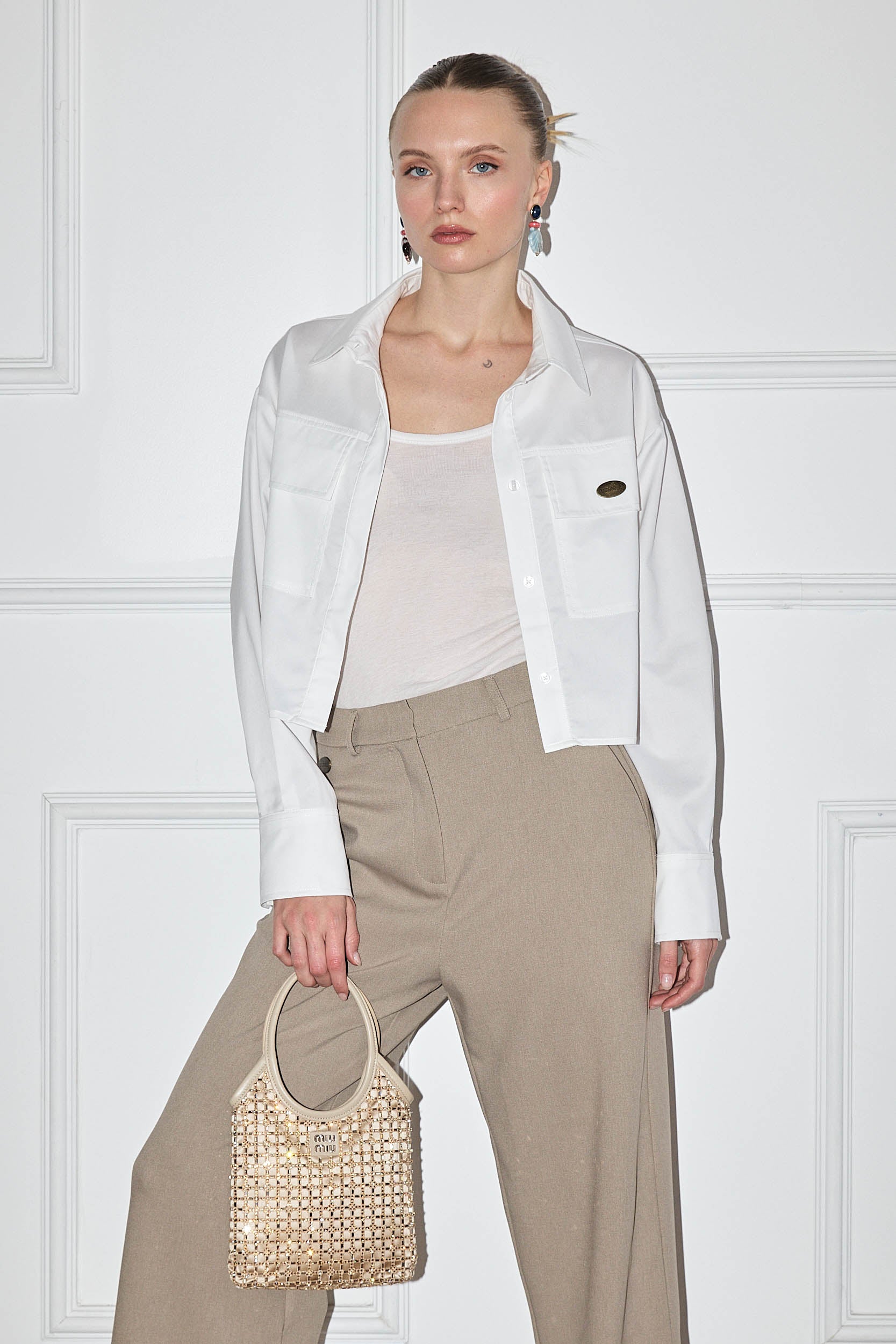 ROBERTA BUTTON SHIRT