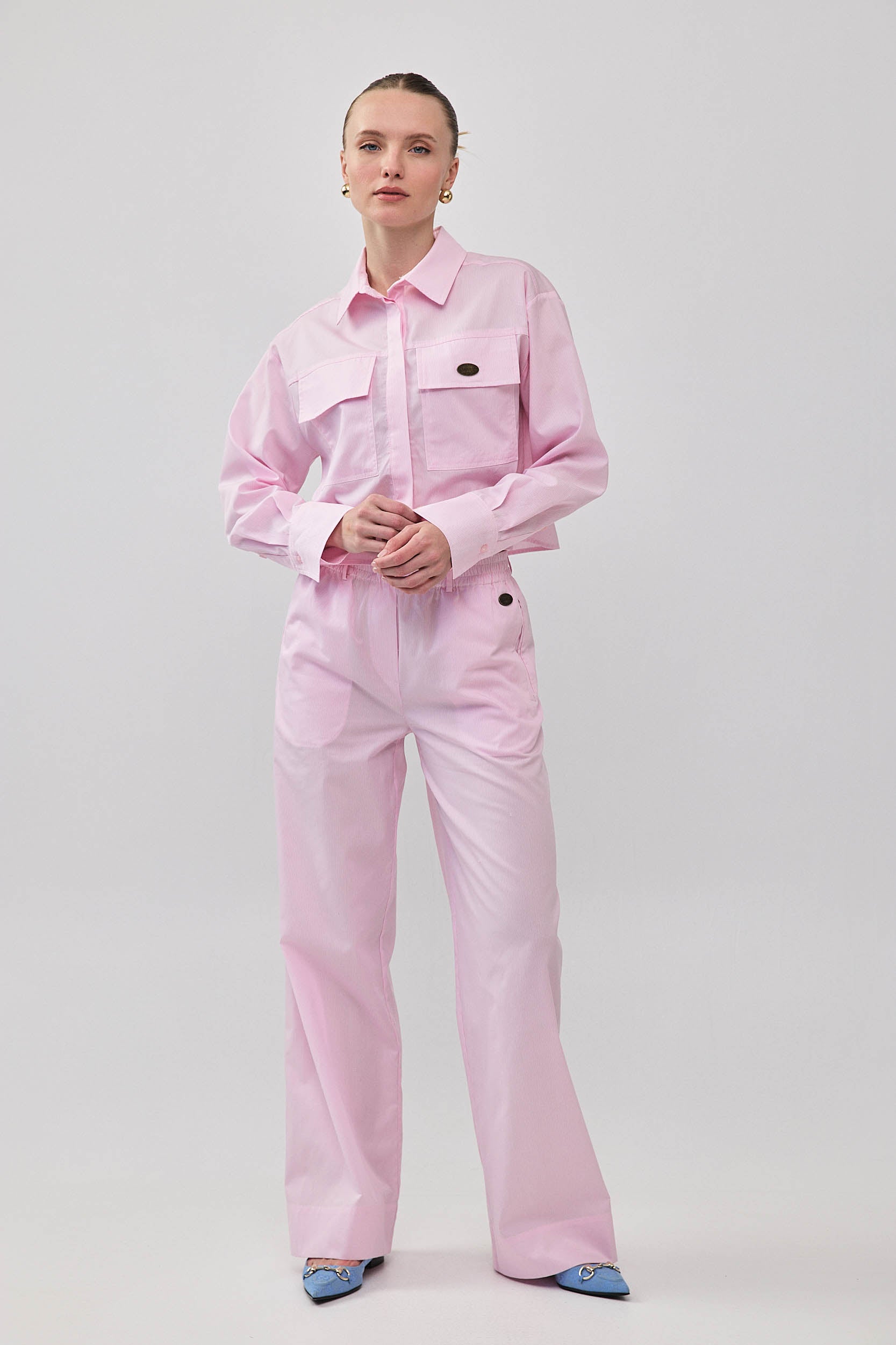 ROBERTA BUTTON SHIRT