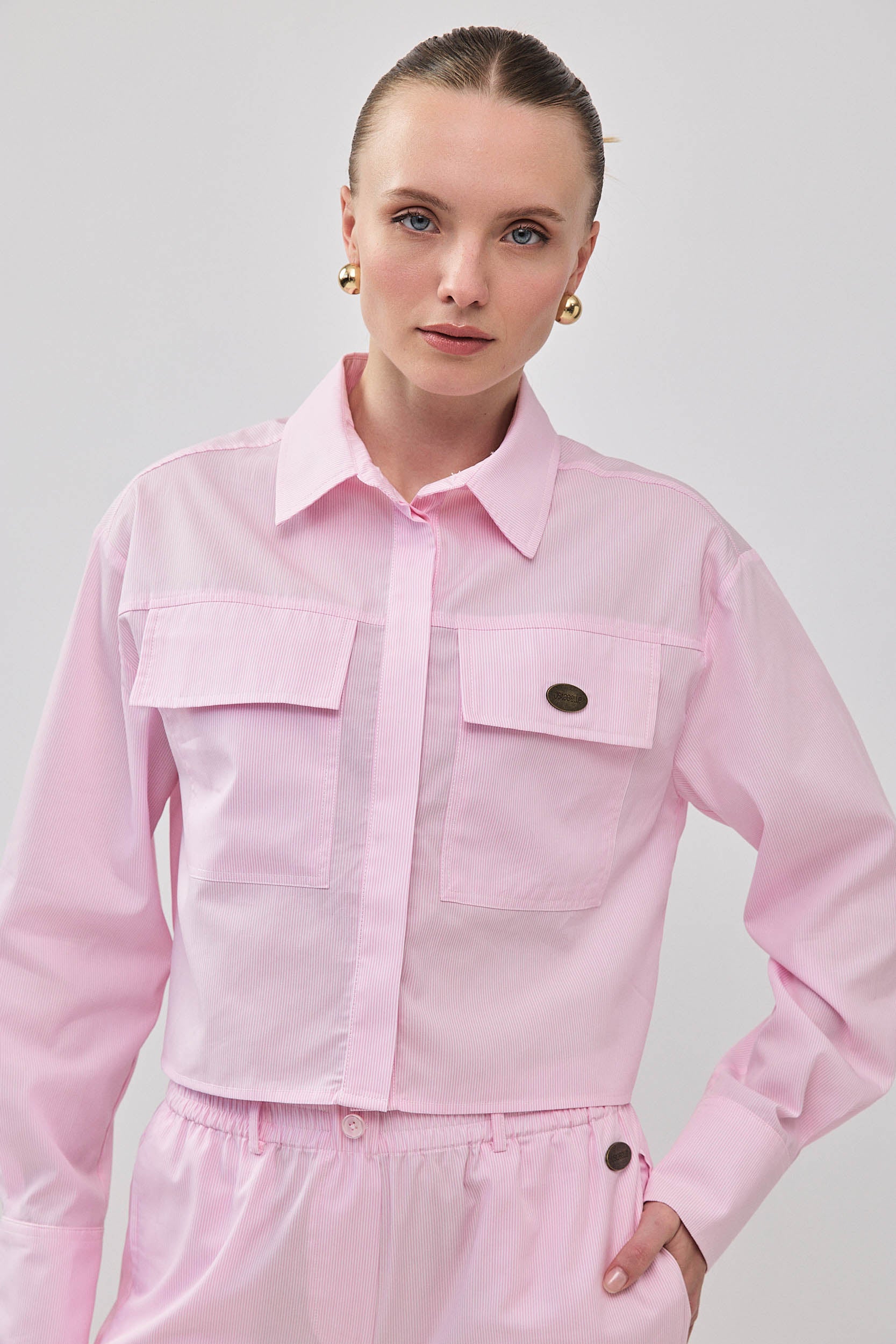 ROBERTA BUTTON SHIRT