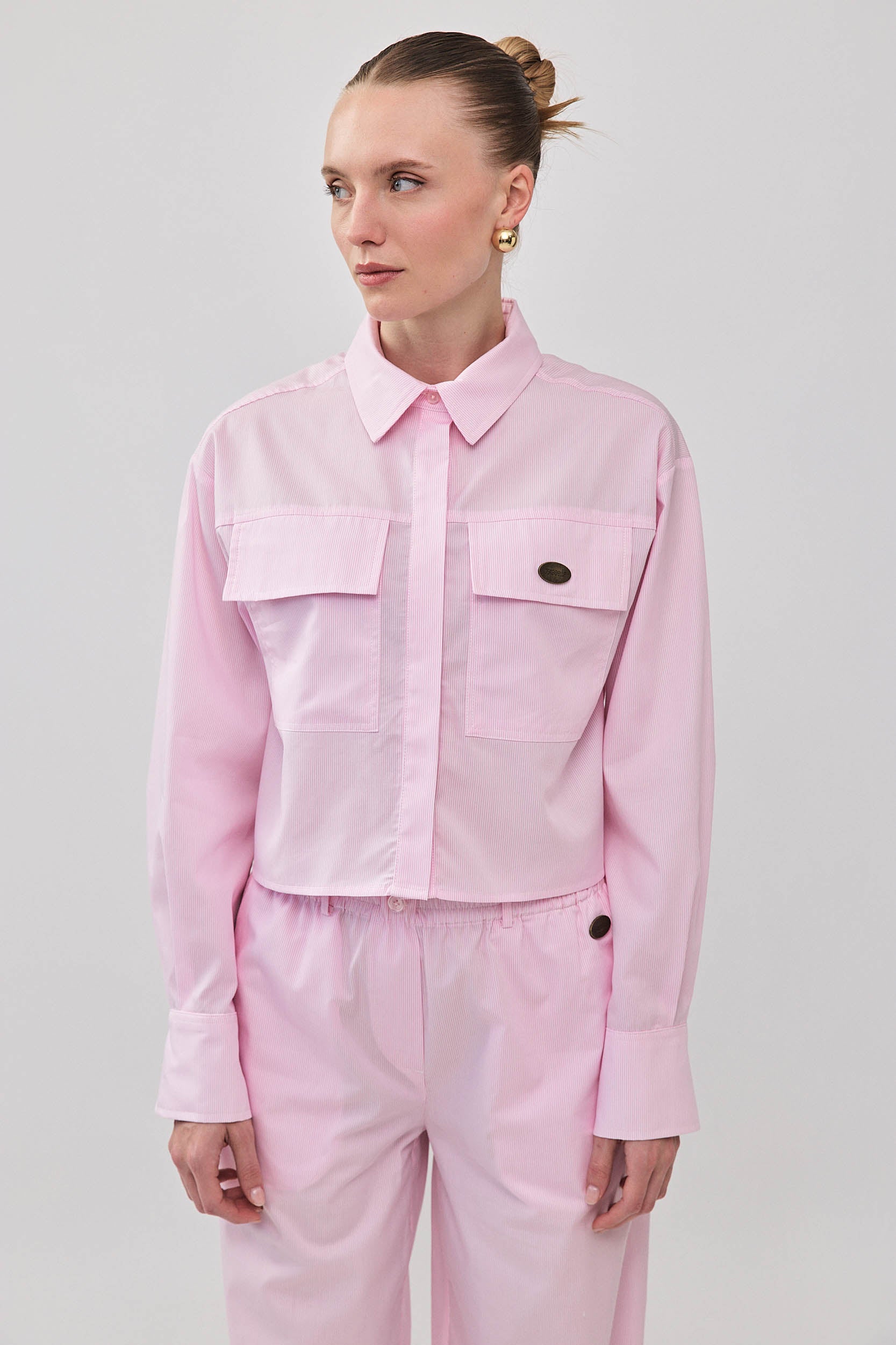 ROBERTA BUTTON SHIRT