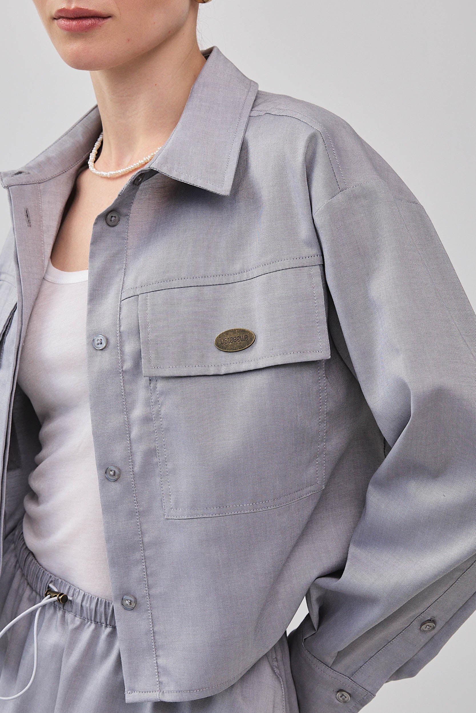 ROBERTA BUTTON SHIRT