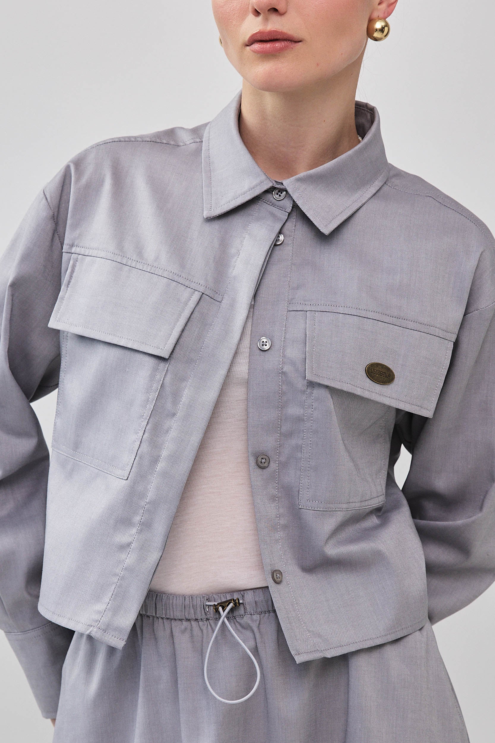 ROBERTA BUTTON SHIRT