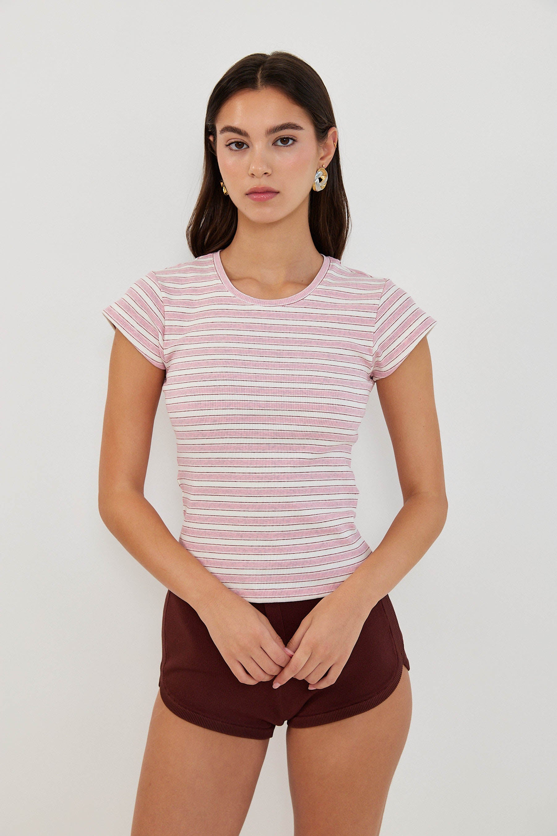 STRIPE SLIM T