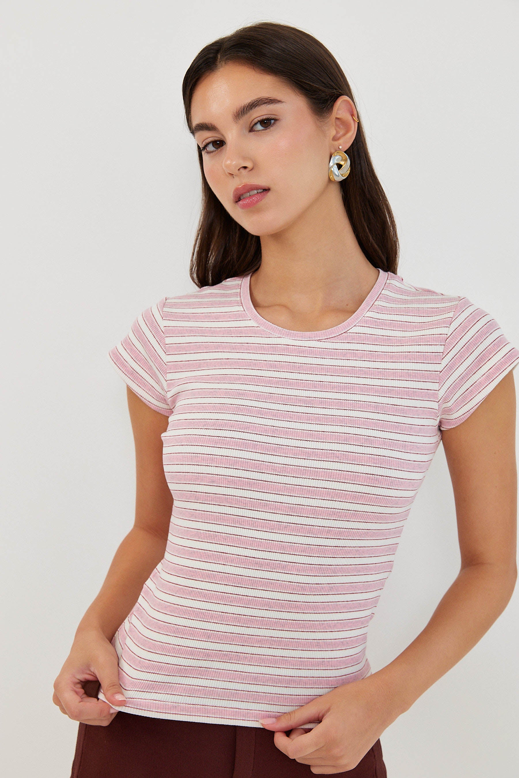 STRIPE SLIM T