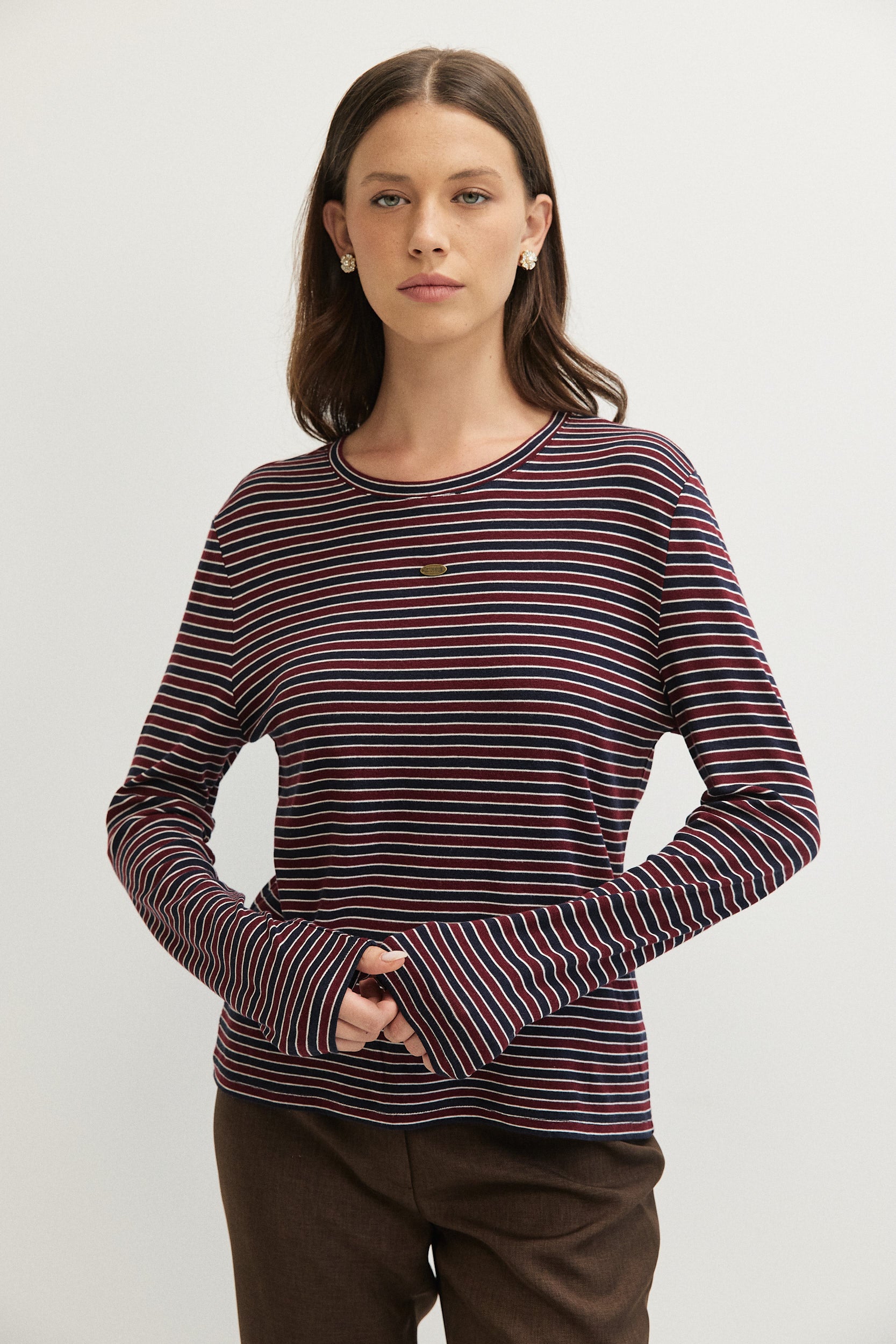 LONG SLEEVES STRIPE SHIRT