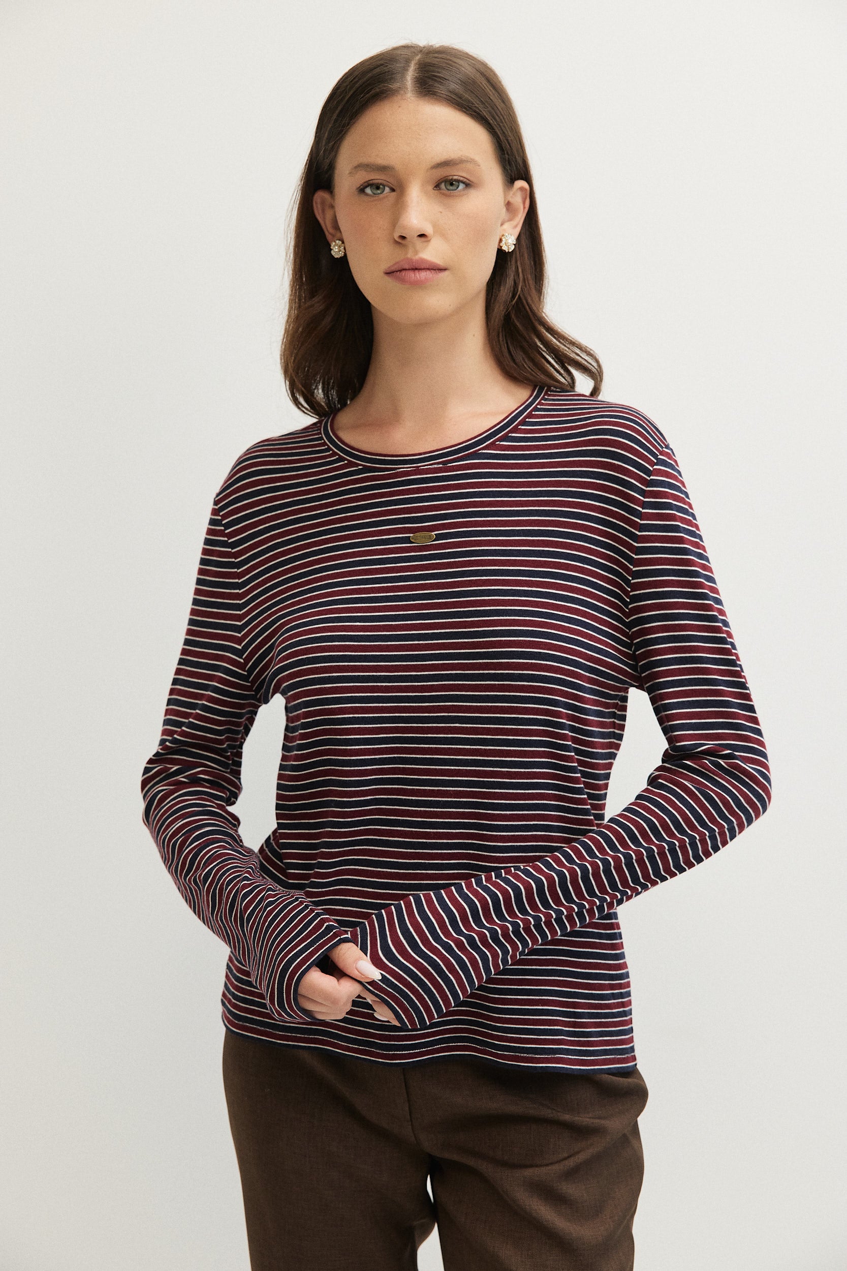 LONG SLEEVES STRIPE SHIRT