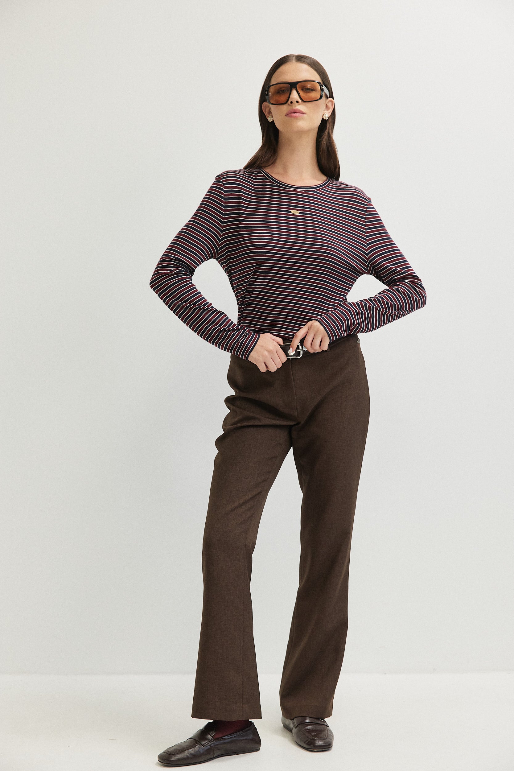 LONG SLEEVES STRIPE SHIRT