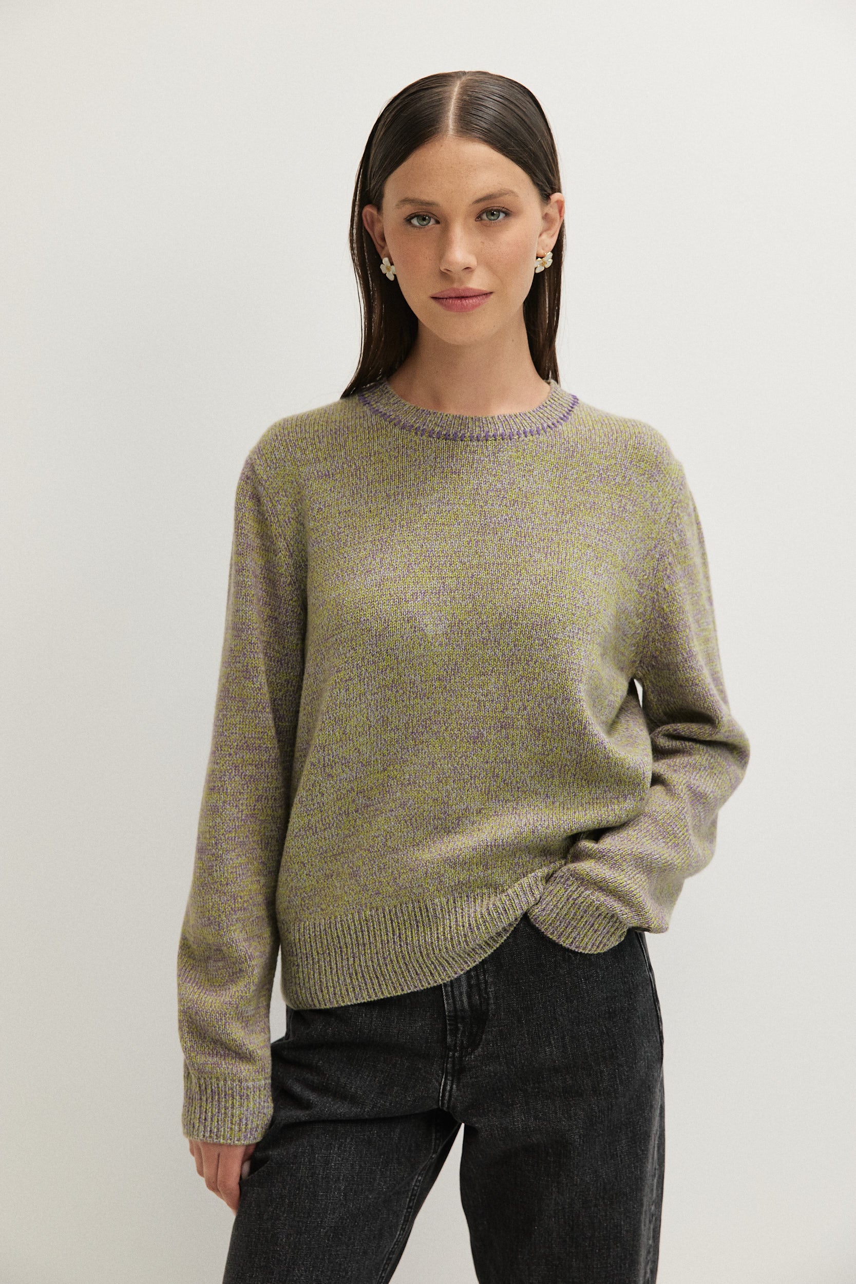 MELANGE WOOL KNITWEAR