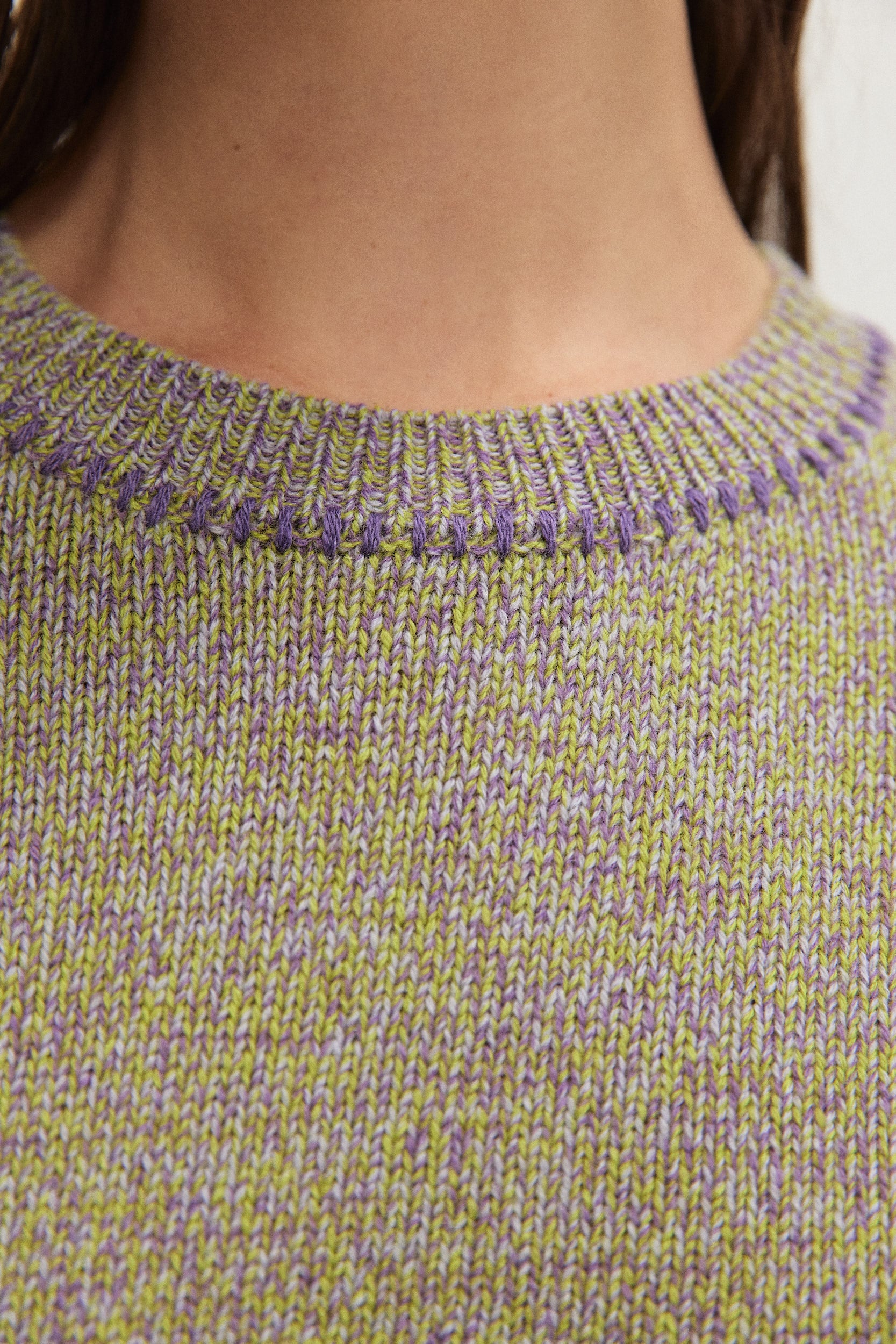 MELANGE WOOL KNITWEAR