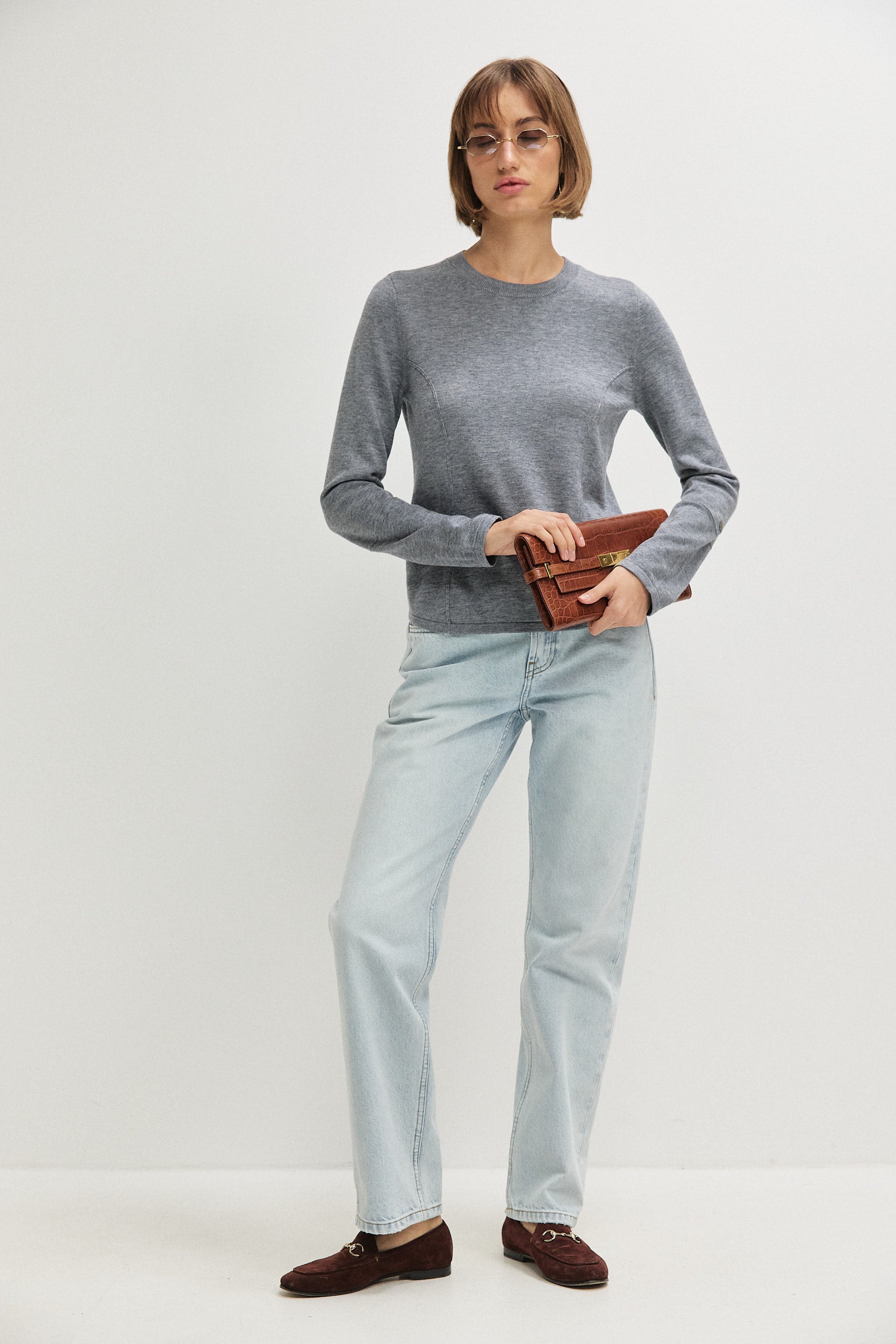 LONG SLEEVE PRINCESS SEAMS