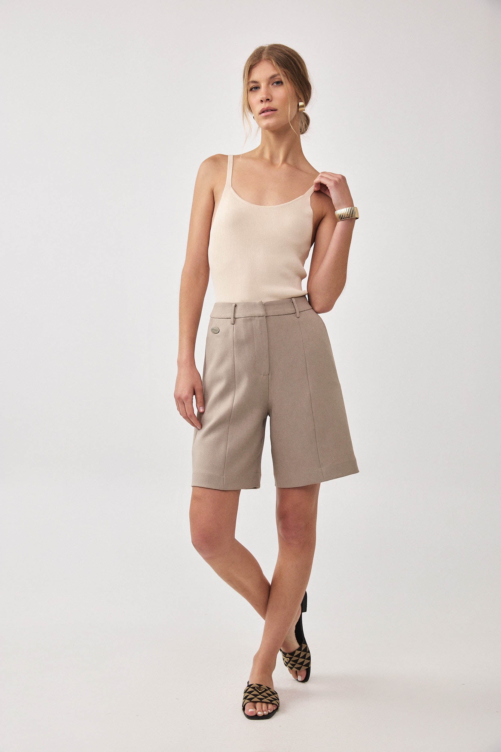 KNITTED CARMEN BODYSUIT