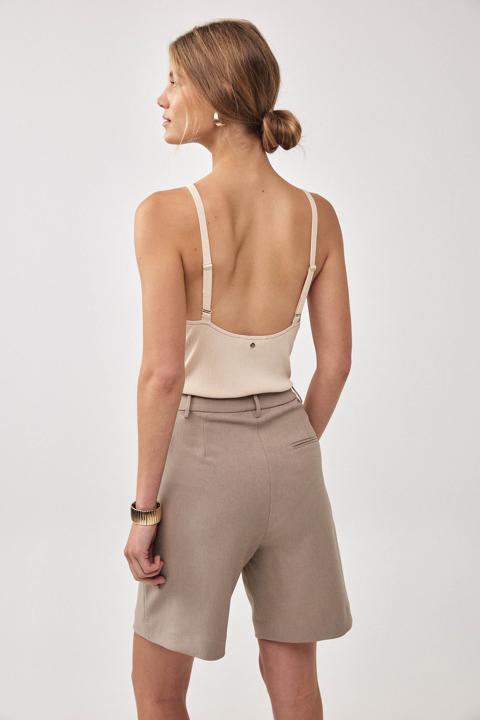 KNITTED CARMEN BODYSUIT