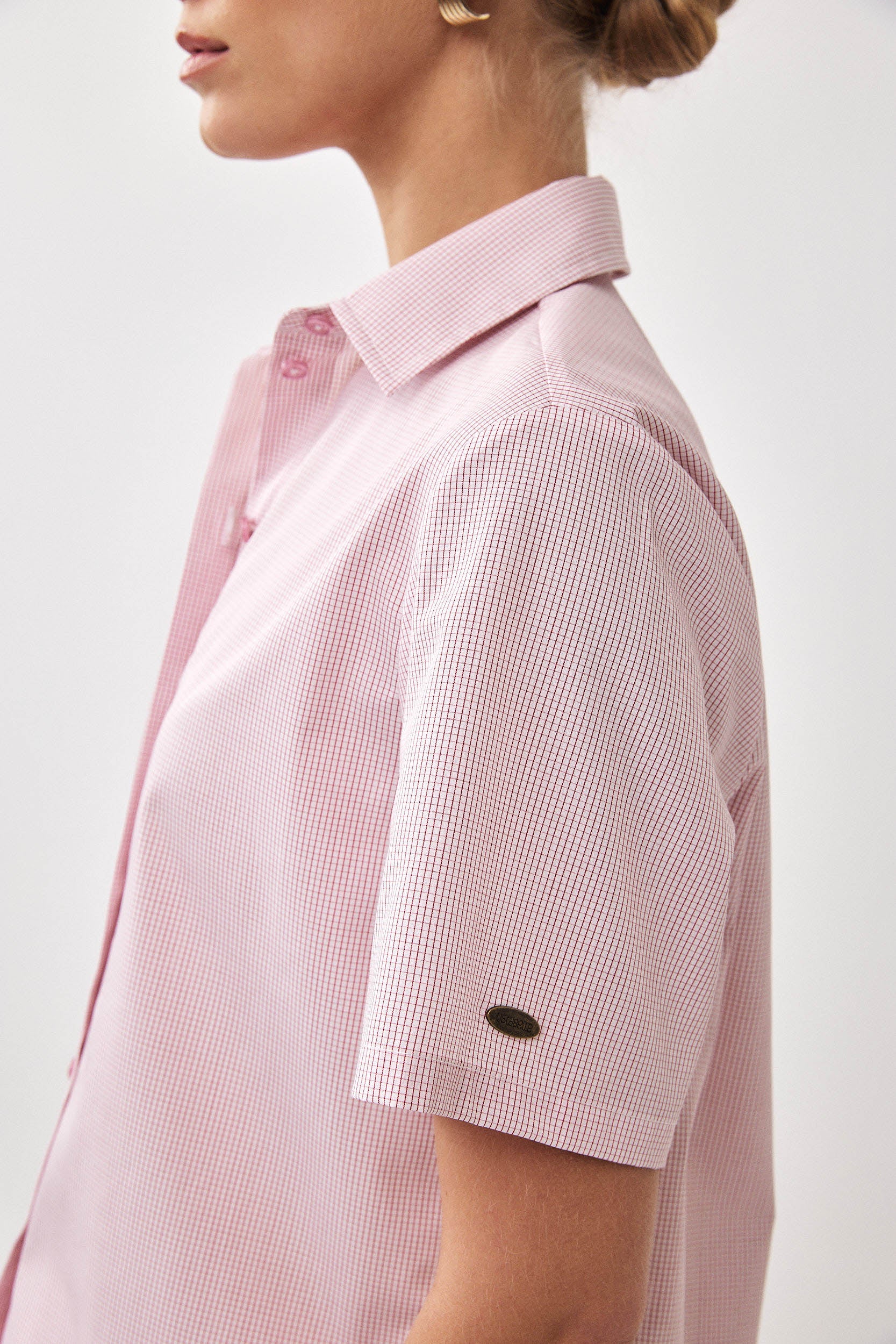 POPLIN SHORT SLEEVE SHIRT