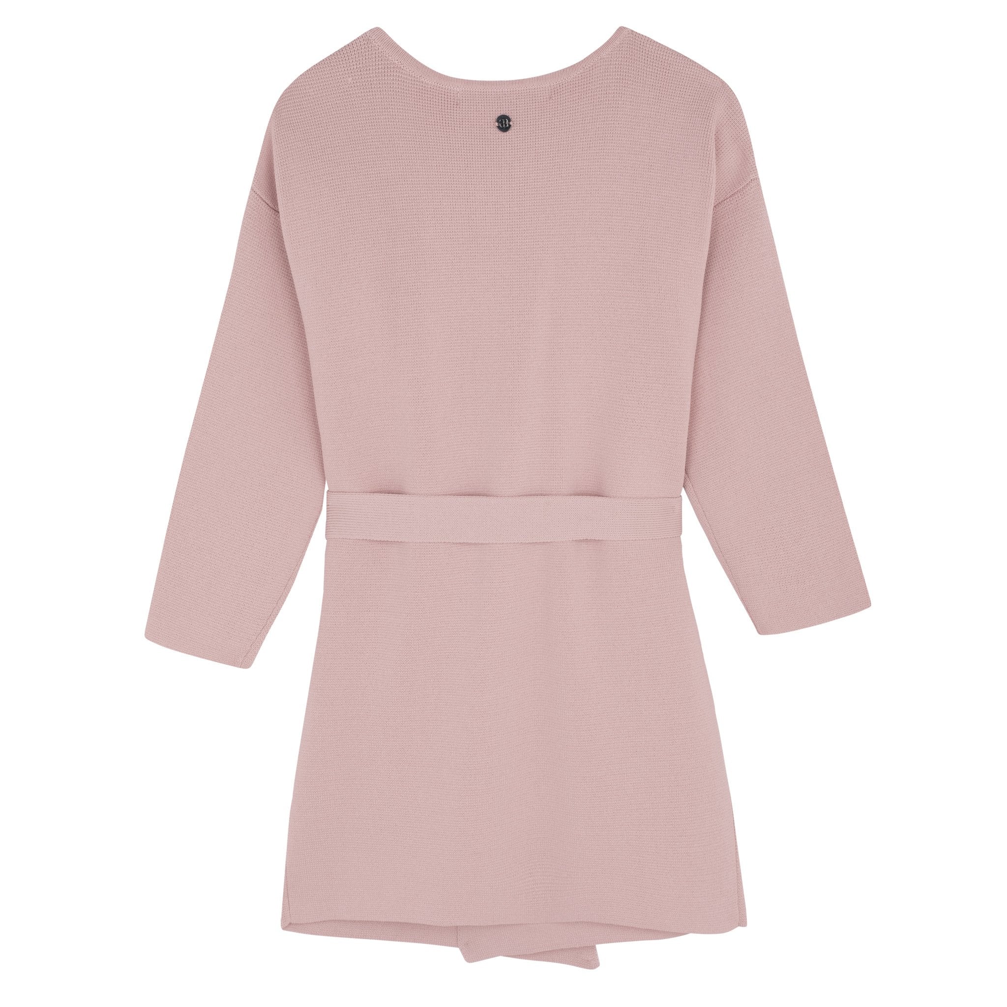 knitted cardigan peach