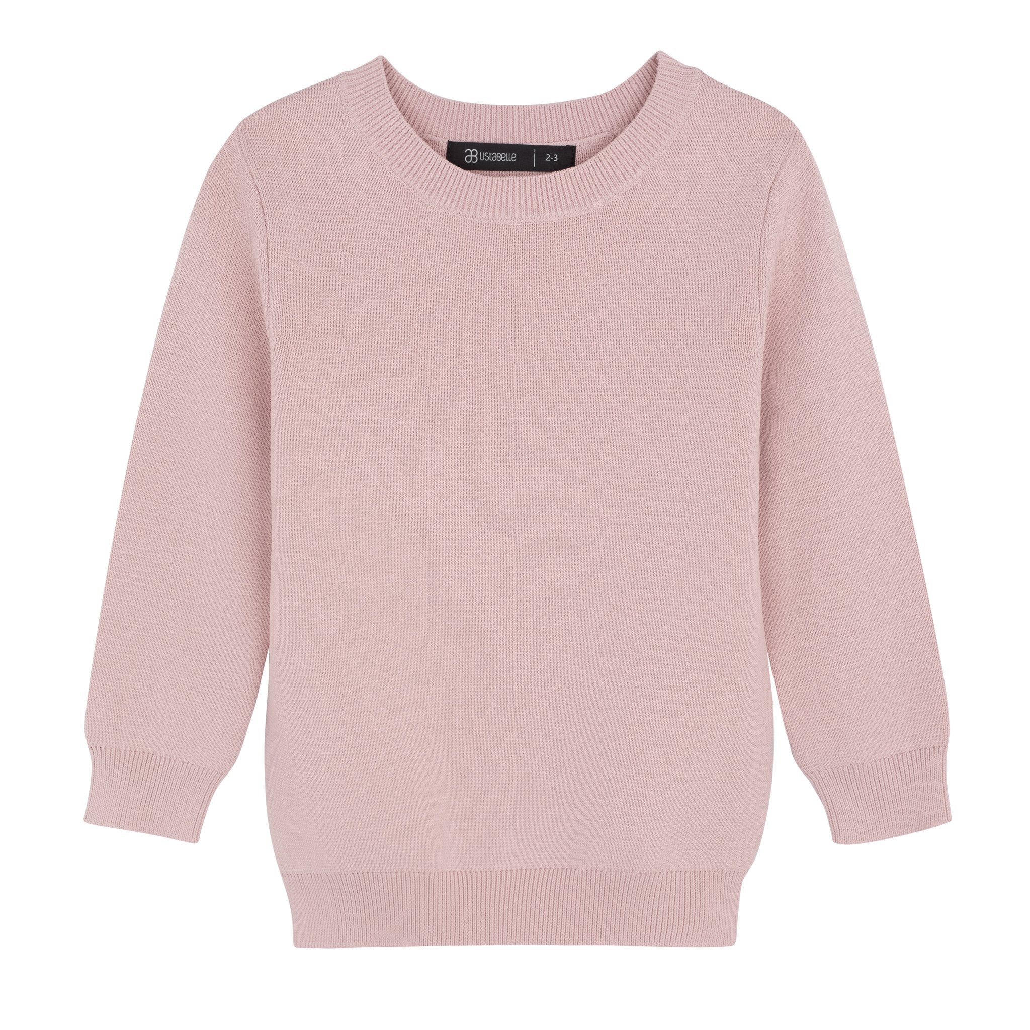 knitted milano top peach